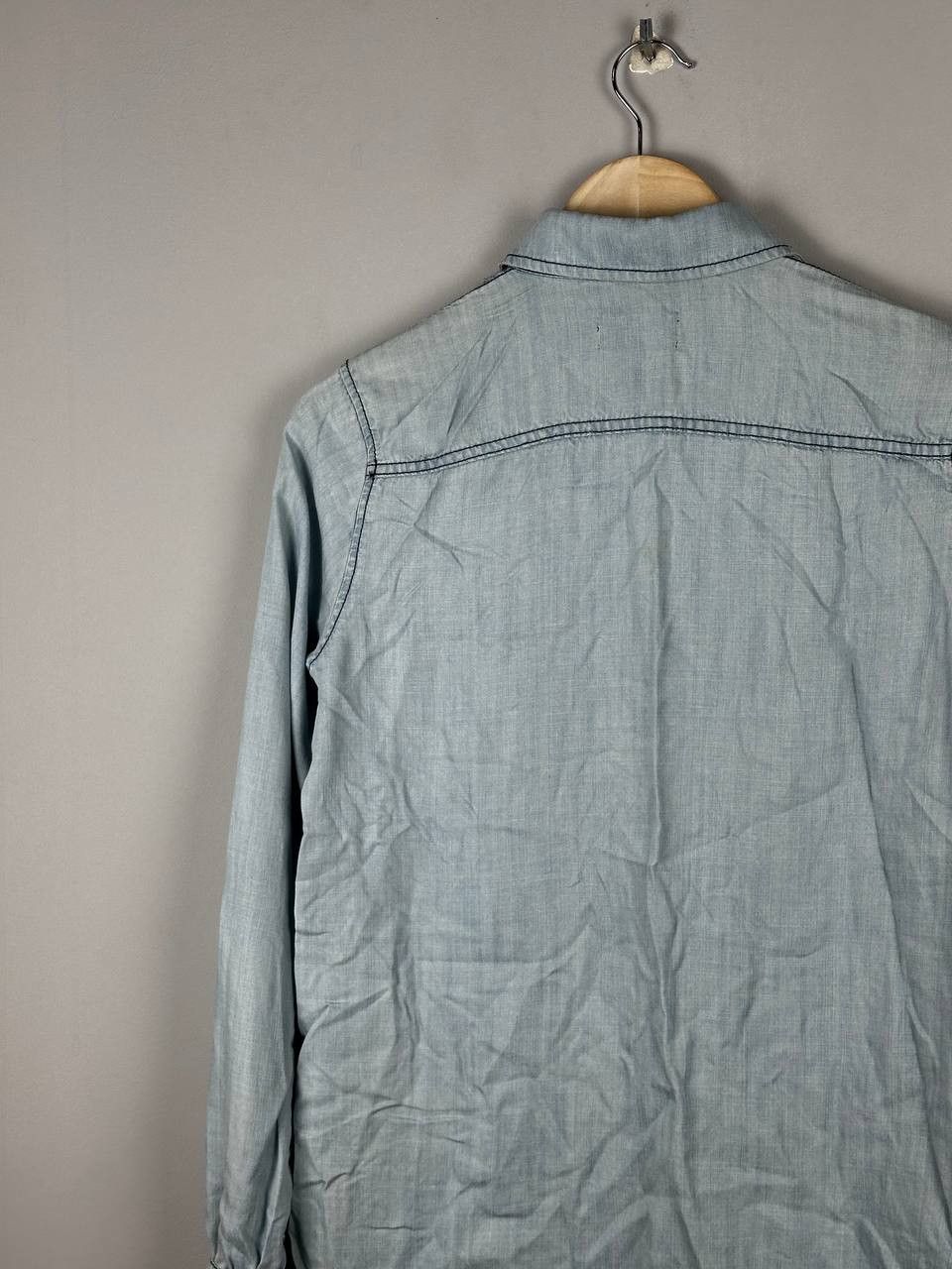 Jacob Cohen Jacob Cohen Denim Blue Luxury Shirts Size XS Size XS / US 0-2 / IT 36-38 - 14 Thumbnail