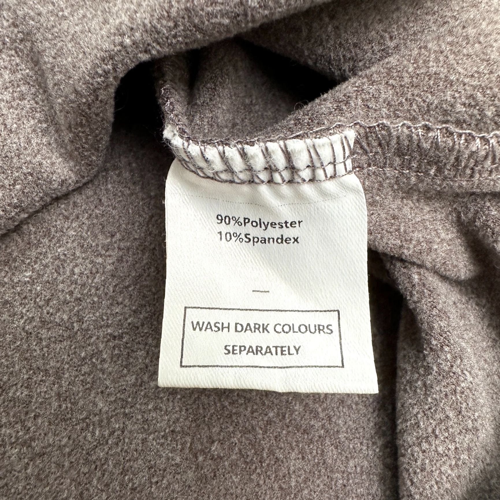 Vintage Unbranded Soft Fleece Sweatshirt Womens Medium Round Neck Stretch Round Hem Top Size M / US 6-8 / IT 42-44 - 3 Thumbnail