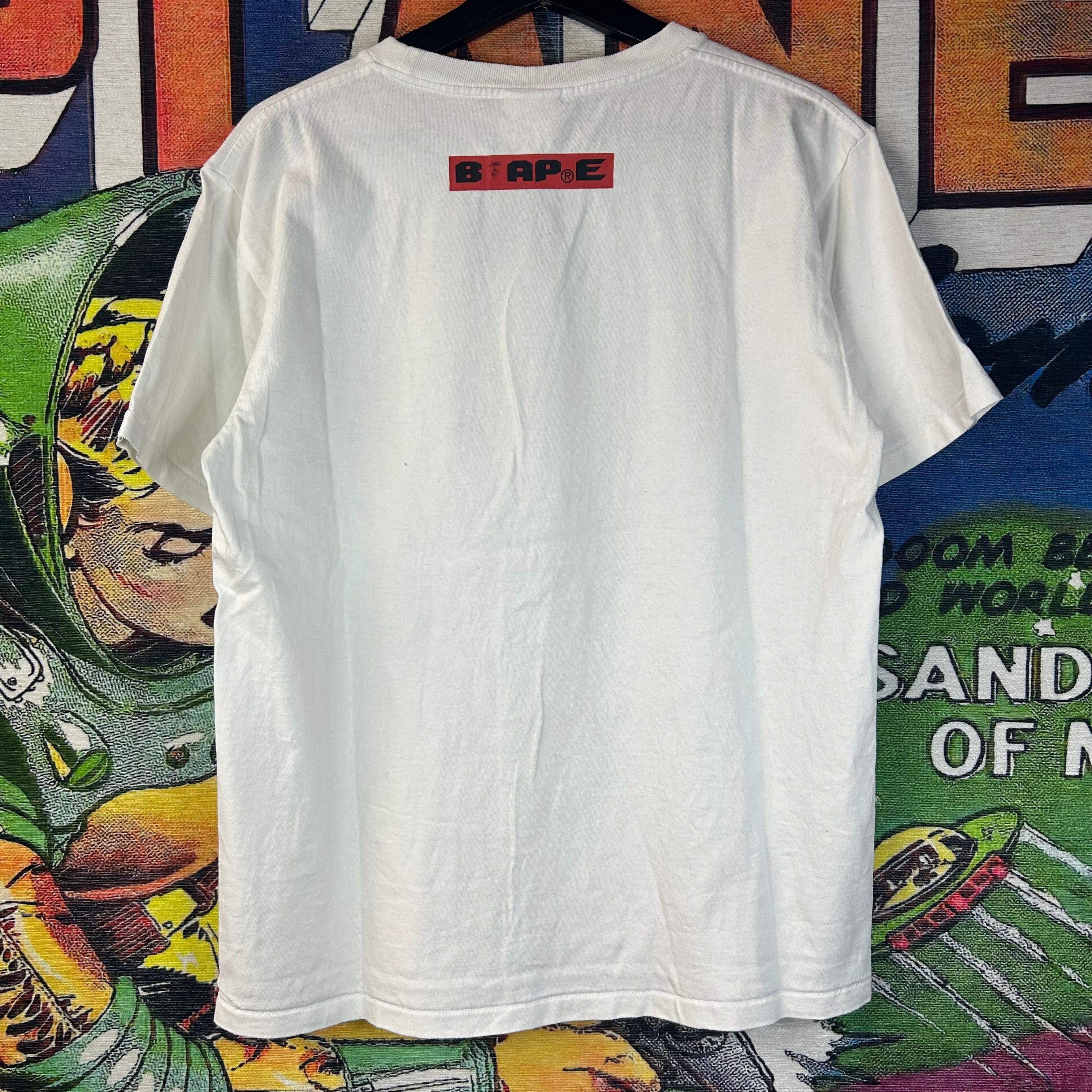 Bape Bape ‘Let You Lead To The Mind Enhance Side’ Tee Size Medium Size US M / EU 48-50 / 2 - 2 Thumbnail