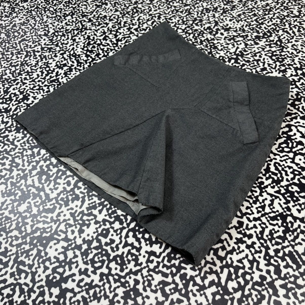Chloe Chloe Wool Silk Flared Mini Skirt Luxury Casual Y2K Style Size 28" / US 6 / IT 42 - 5 Thumbnail