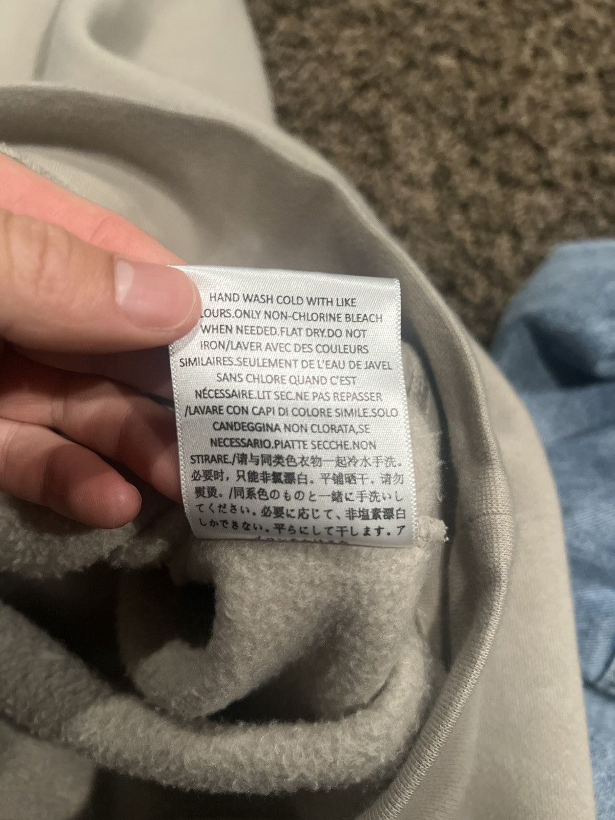 Essentials × Fear of God Fear Of God Essentials Crewneck in Tan Size US M / EU 48-50 / 2 - 9 Thumbnail