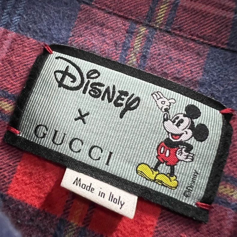 Gucci Gucci Disney Disney co-branded plaid Mickey embroidered jac Size US L / EU 52-54 / 3 - 4 Thumbnail