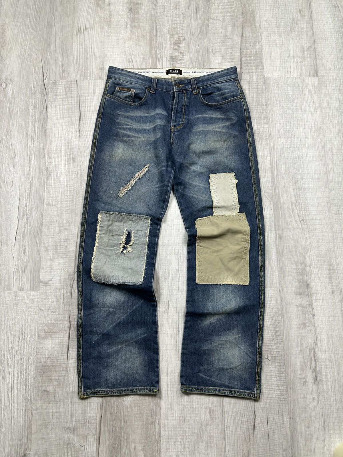 image of Dolce Gabbana x Vintage Dolce&gabbana Vintage Jeans Very Items in Denim, Men's (Size 33)