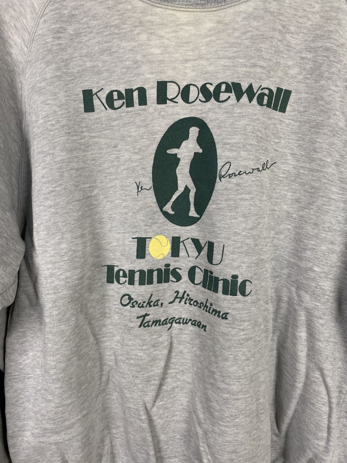 Gear for Sports Vintage 90s Ken Rosewall Tennis Clinic Sweatshirt Size US M / EU 48-50 / 2 - 3 Thumbnail