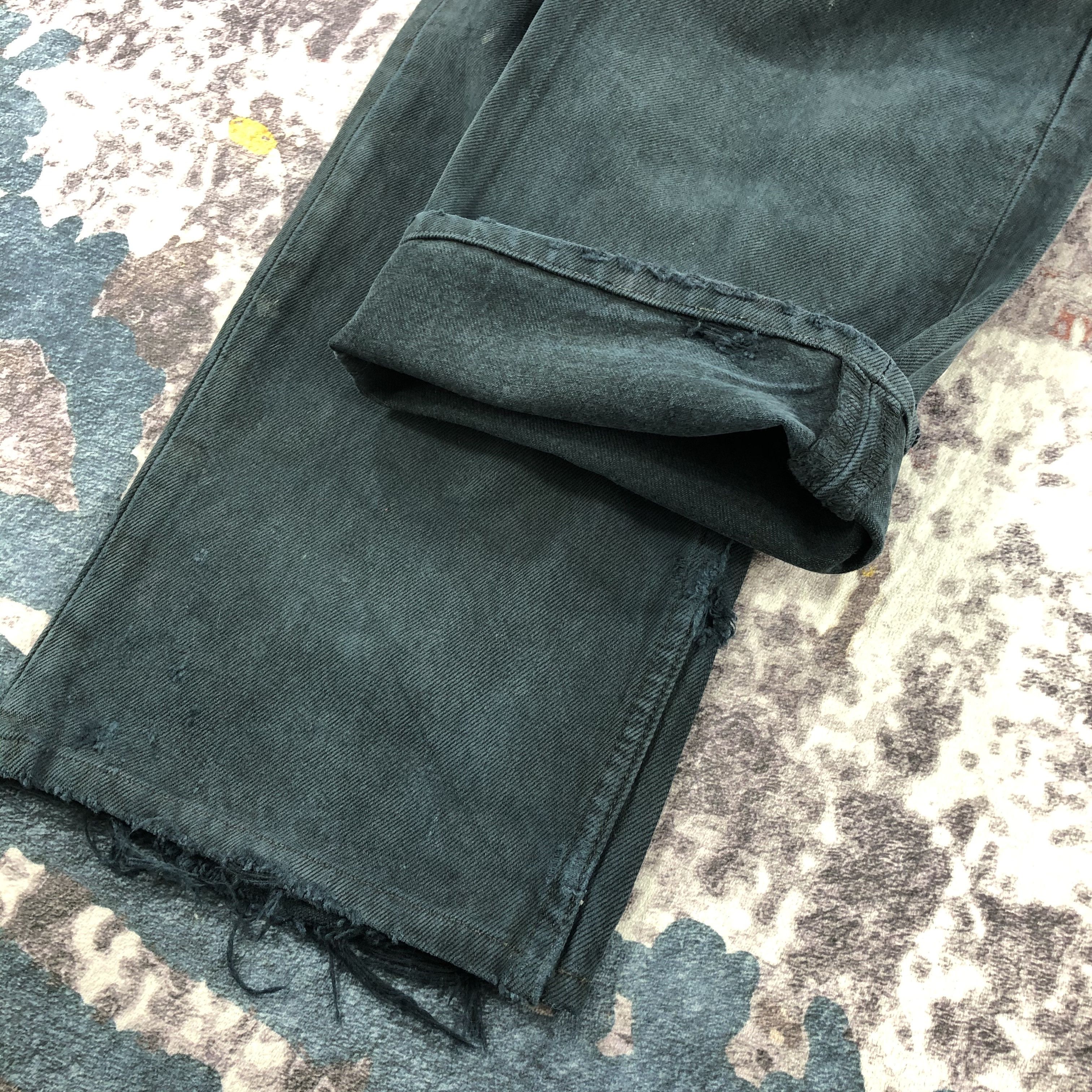 Levi's × Vintage Vintage 90s Levis 501 Painter Jeans-JM2509 Size US 34 / EU 50 - 9 Thumbnail