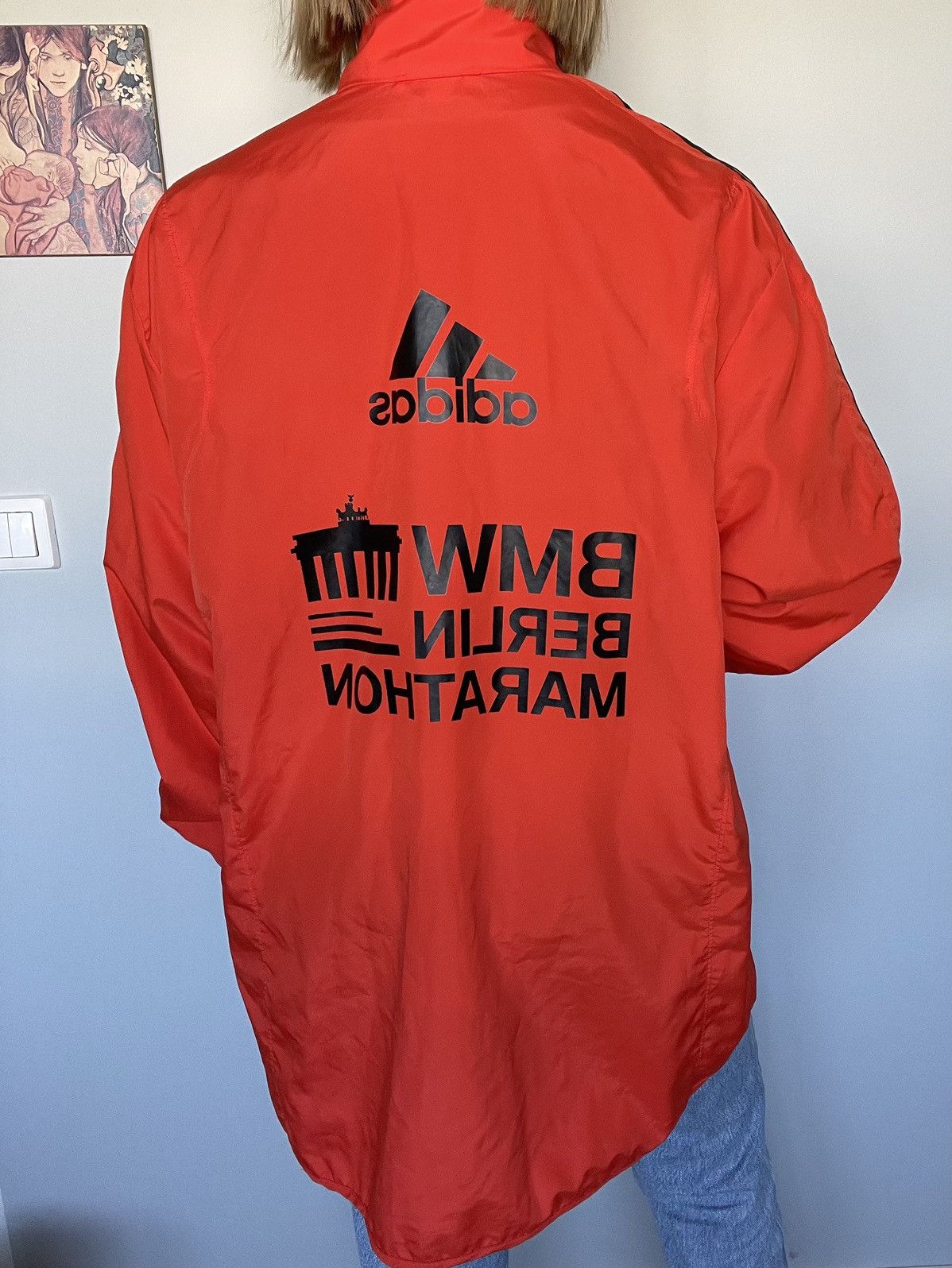 Adidas Jacket Adidas BMW 38 Berlin Marathon 2011 Vintage Size US XL / EU 56 / 4 - 5 Thumbnail