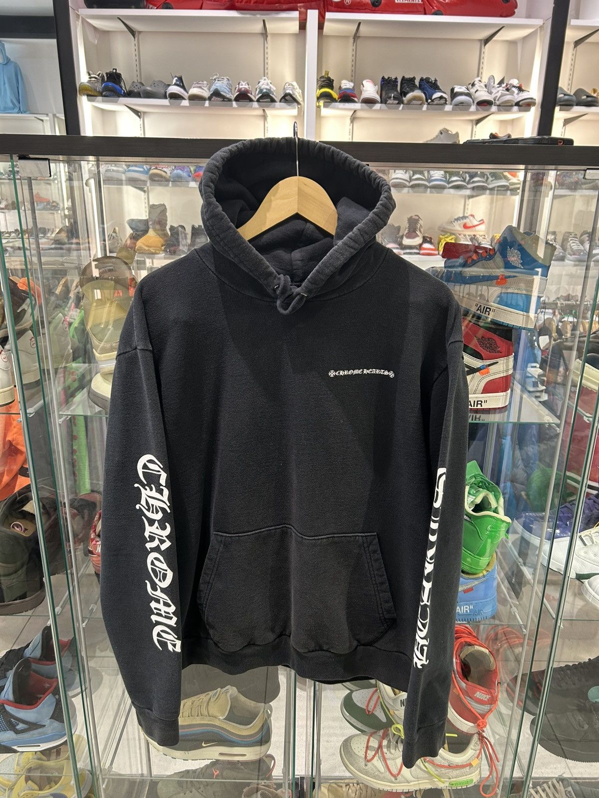 Chrome Hearts Chrome hearts Cemetary cross spine hoodie Size US M / EU 48-50 / 2 - 10 Thumbnail