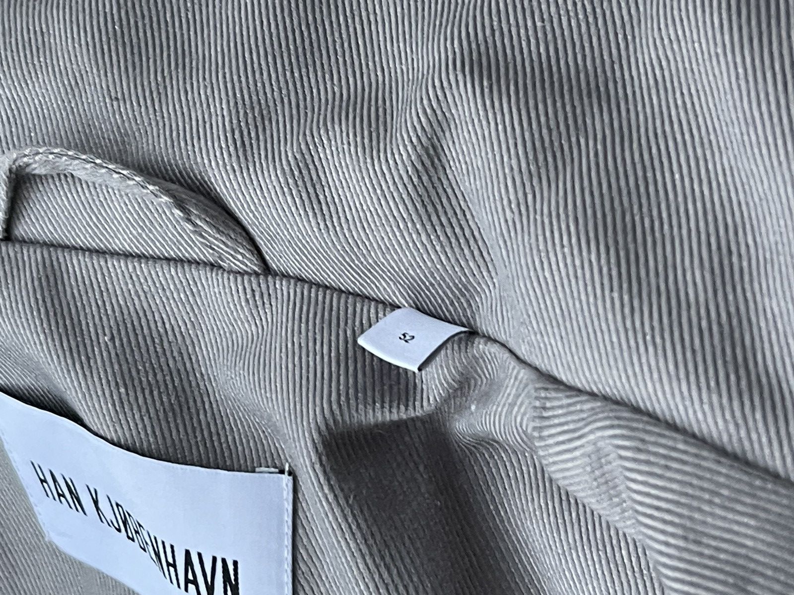 Han Kjobenhavn !DS! FW22 Han Kjobenhavn Cotton Cargo Grey Laced Jacket Size US M / EU 48-50 / 2 - 22 Thumbnail