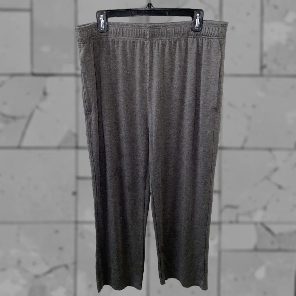 Tommy Bahama Tommy Bahama Athletic Pants Mens L Gray Polyester Blend Drawstring Waist Regular Activewear Pants Size US 33 - 1 Thumbnail