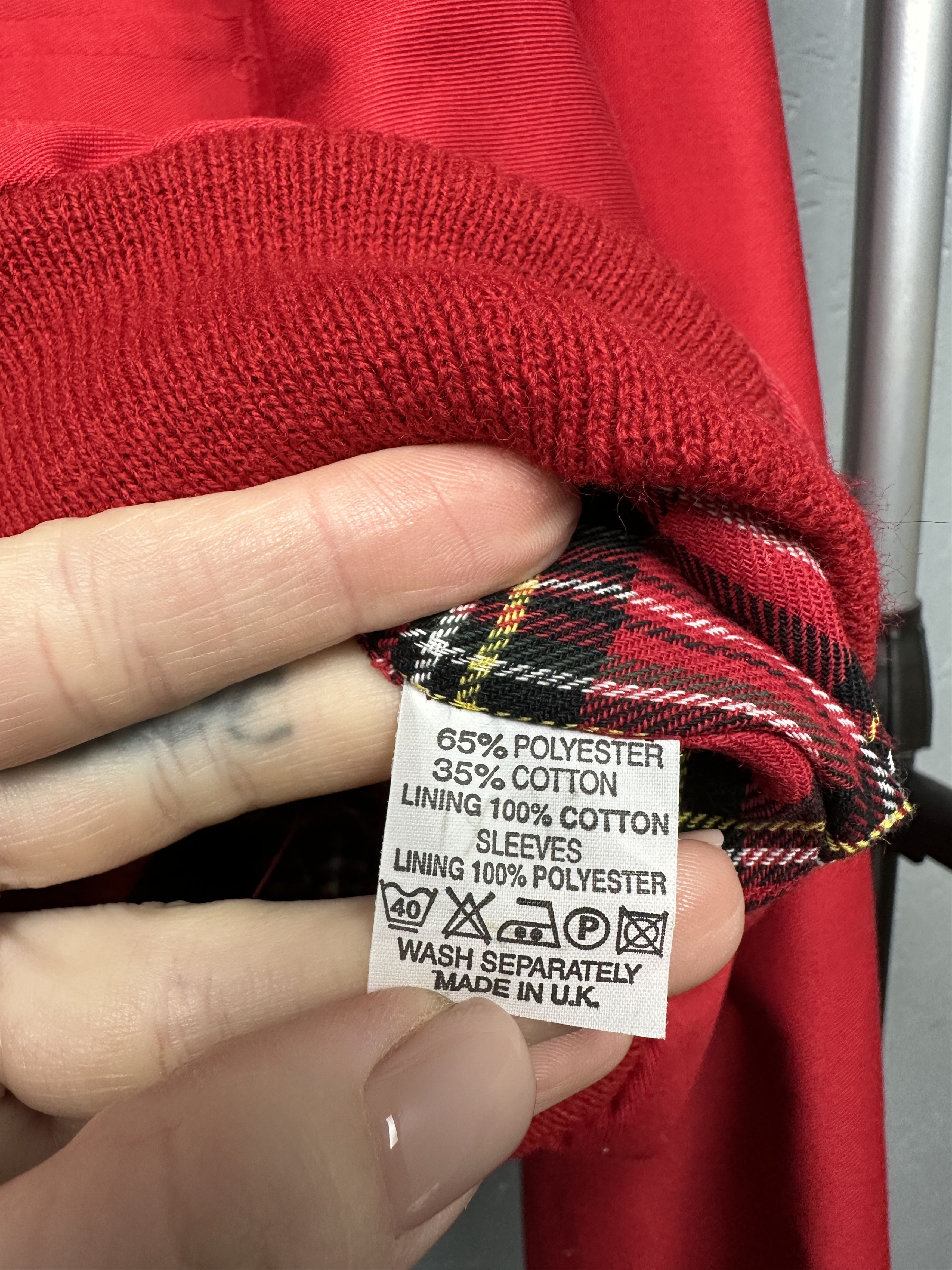New England Outerwear × Vintage NEW Vintage England Plaid Lined Collared Bomber Jacket Size US XXL / EU 58 / 5 - 8 Thumbnail