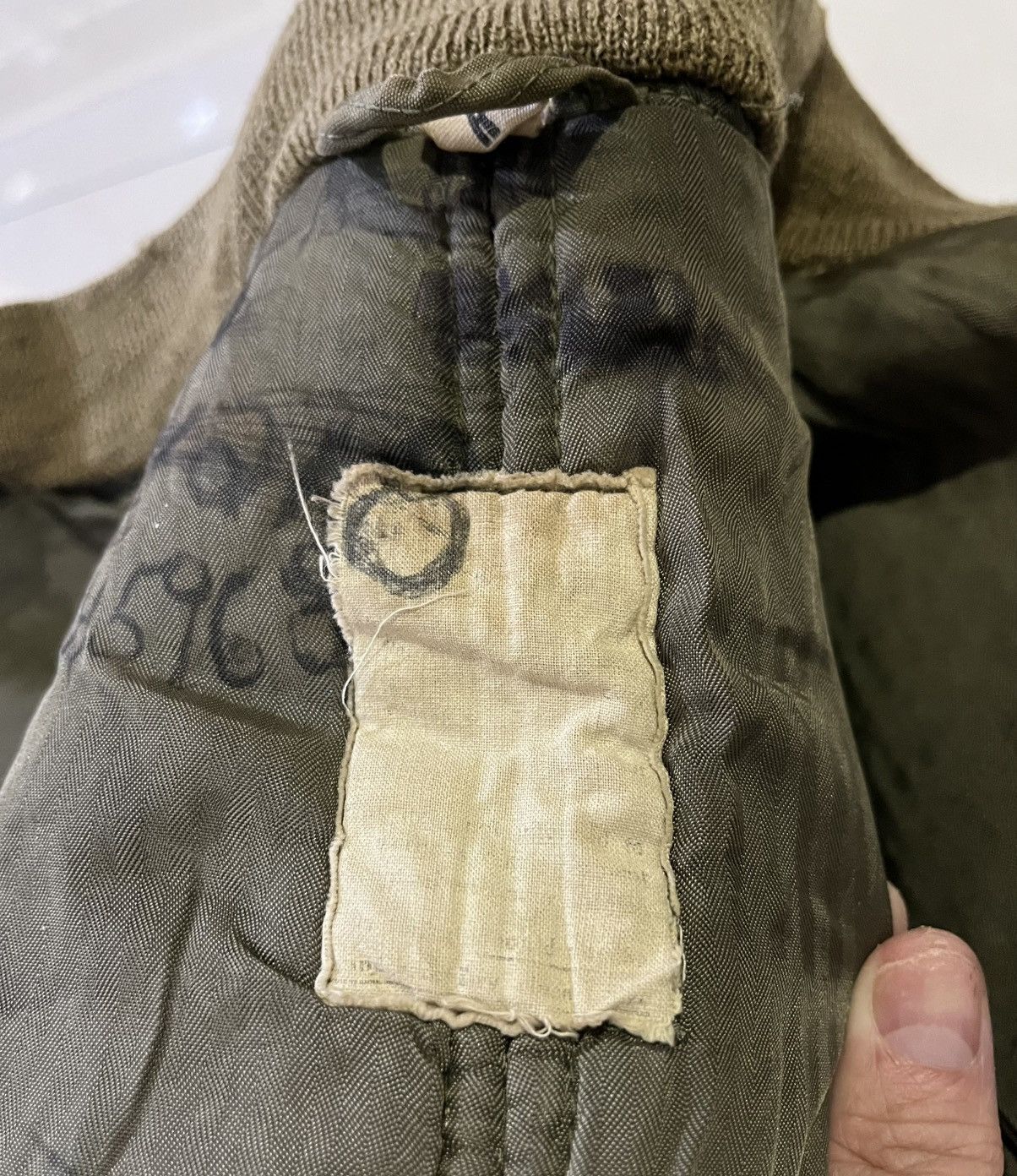 Vintage Vintage 40s 50s WW2 US Army M43 Pile Liner Jacket Size US M / EU 48-50 / 2 - 4 Thumbnail