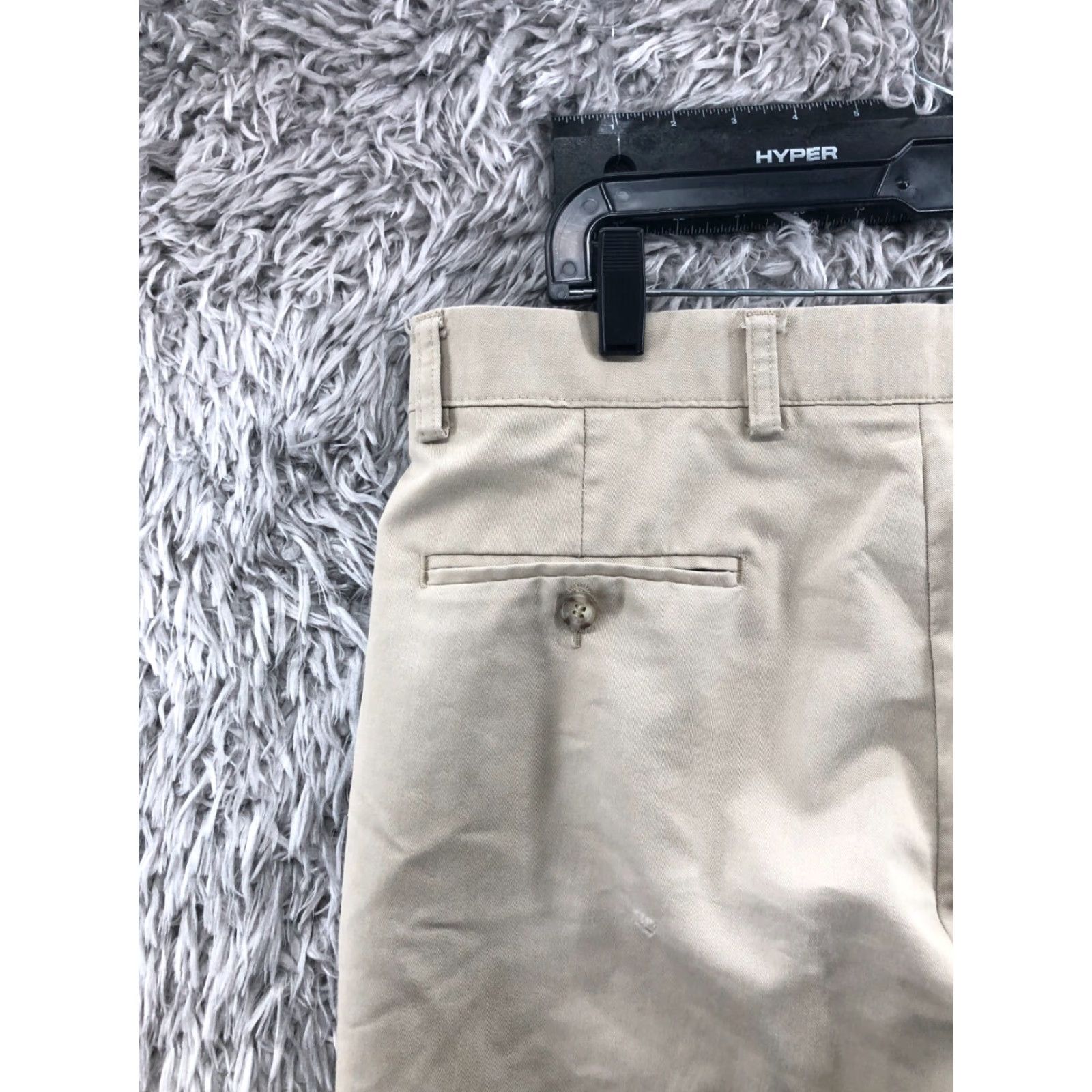 Dockers Dockers Straight Fit Pants Mens Size 34x34 Mid Rise Medium Wash Beige Size US 34 / EU 50 - 7 Thumbnail