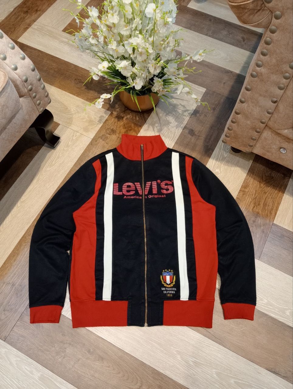 Levi's LEVI'S SAN FRANCISCO CALIFORNIA TRAINING JACKET Size US L / EU 52-54 / 3 - 1 Thumbnail