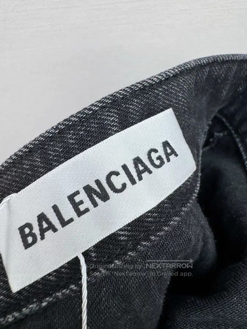 Balenciaga Balenciaga Denim Skirt Size 35" - 5 Thumbnail