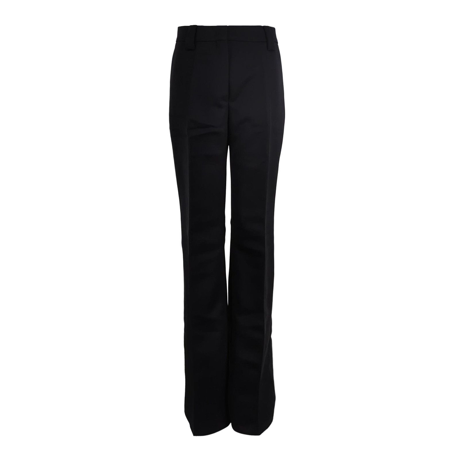 Prada Prada Black Wool Trousers Size 40 0089 Size 40" / US 18 - 1 Thumbnail