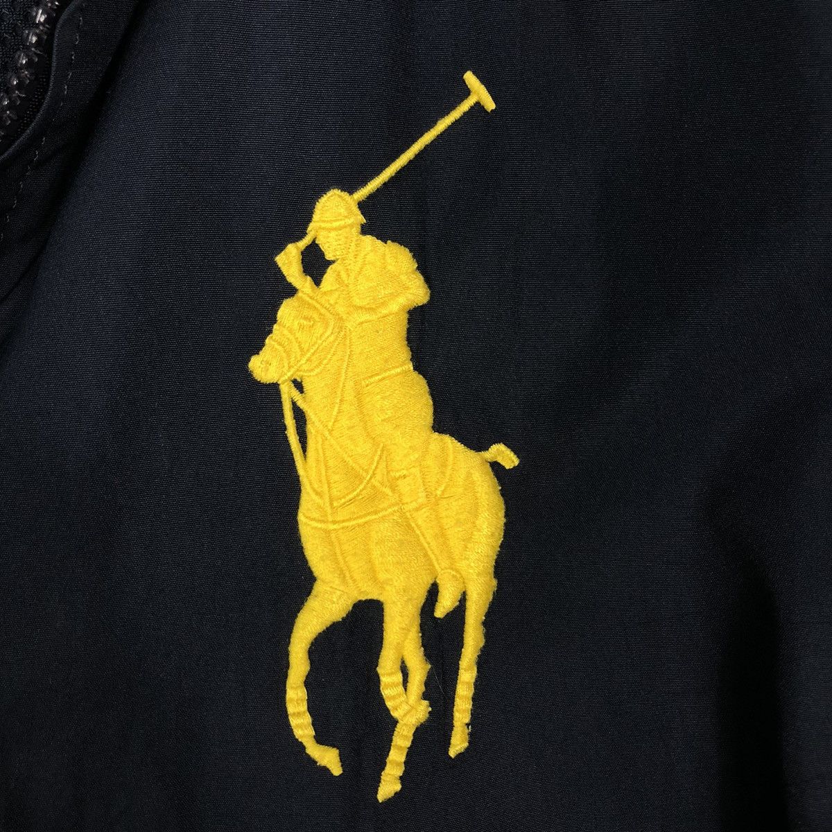 Japanese Brand 🔥Vintage Zipper Jacket Polo Ralph Lauren Big Pony Rare Size US L / EU 52-54 / 3 - 18 Thumbnail