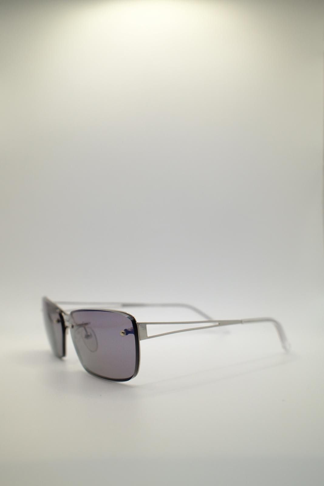 Jean Paul Gaultier 90's Jean Paul Gaultier Titanium Rim Blue Tint Sunglasses Size ONE SIZE - 2 Thumbnail