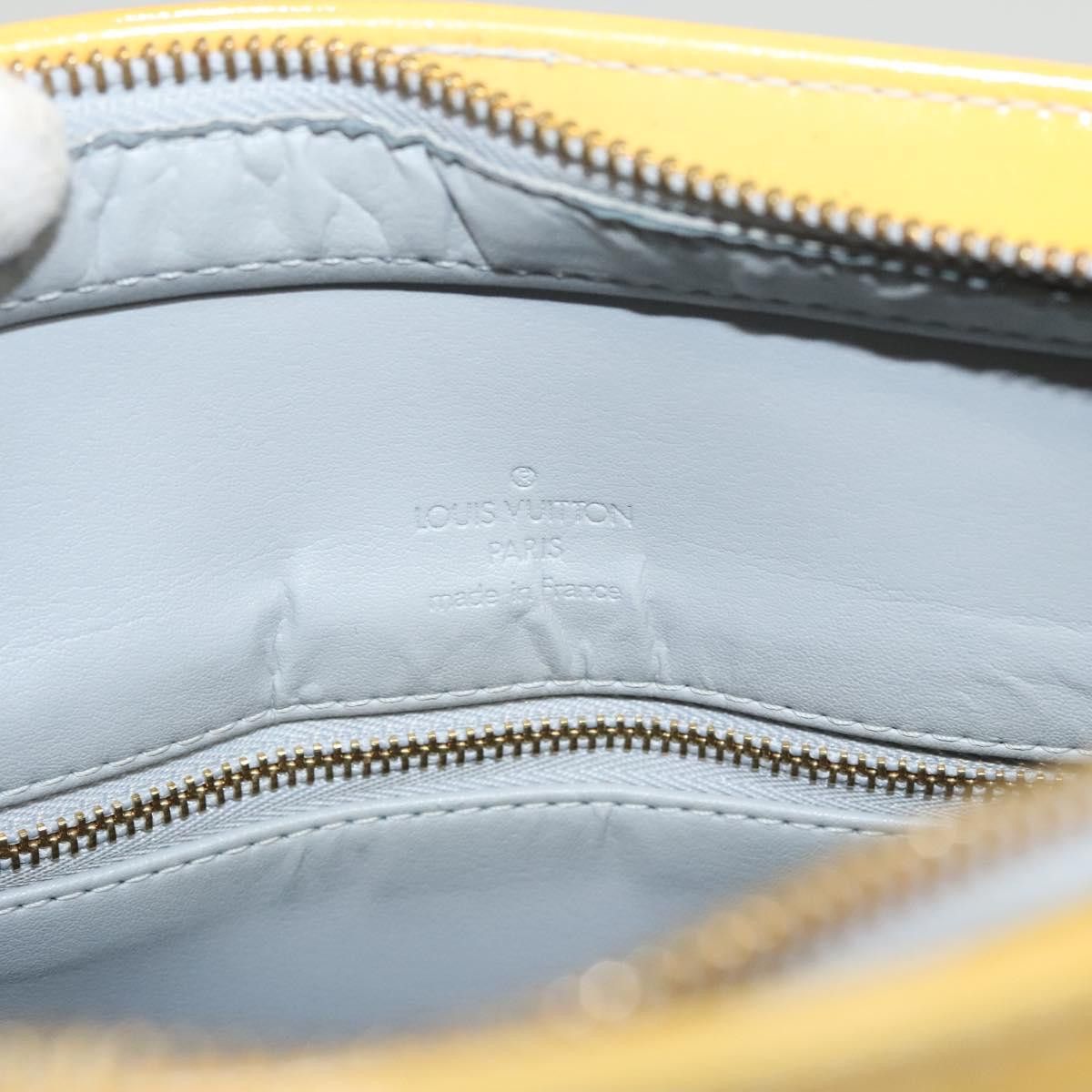 Louis Vuitton LOUIS VUITTON Monogram Vernis Houston Hand Bag Gris M91053 Size ONE SIZE - 9 Thumbnail