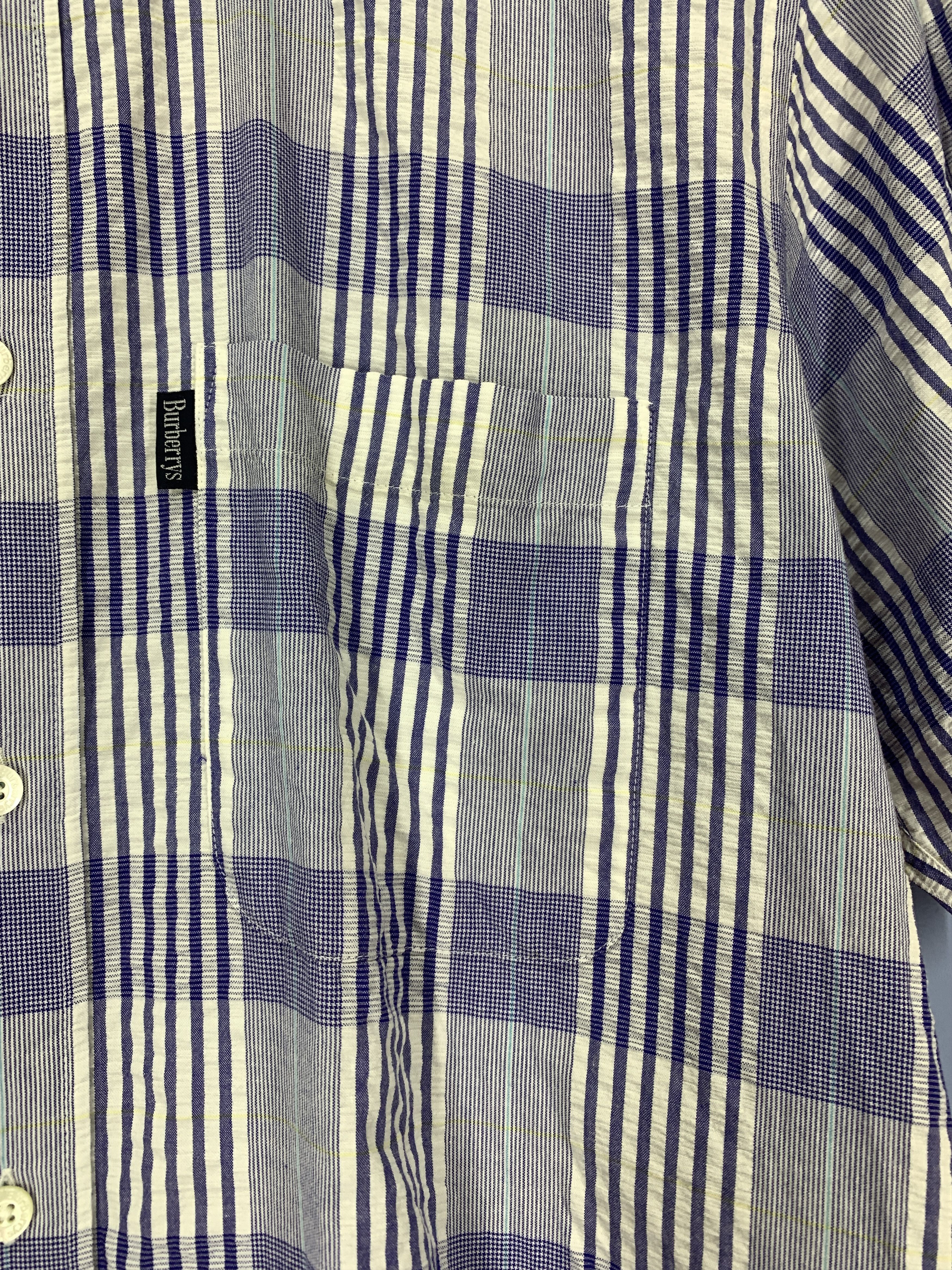 Burberry BURBERRYS Checked Shirt #1900/09 Size US M / EU 48-50 / 2 - 2 Thumbnail