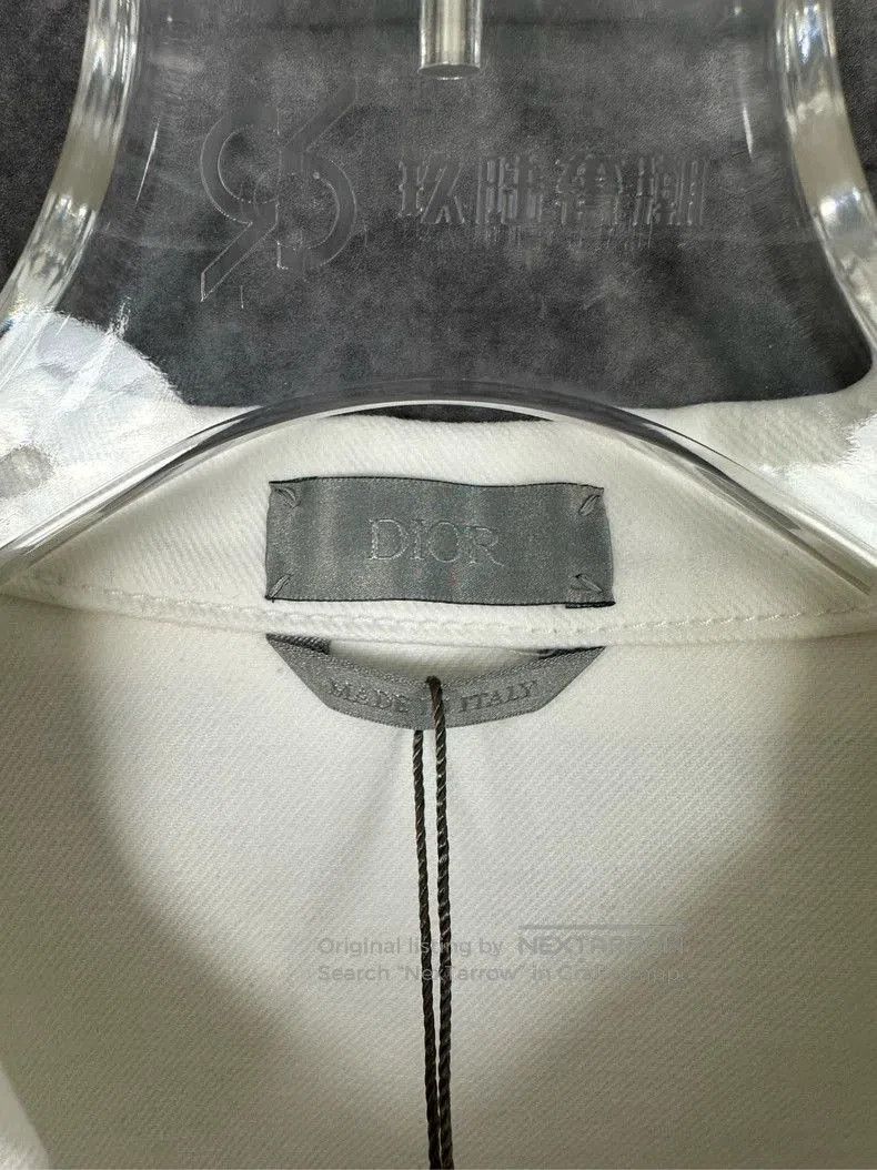 Dior Dior CD Diamond Embroidered Denim Jacket. Size US L / EU 52-54 / 3 - 3 Thumbnail