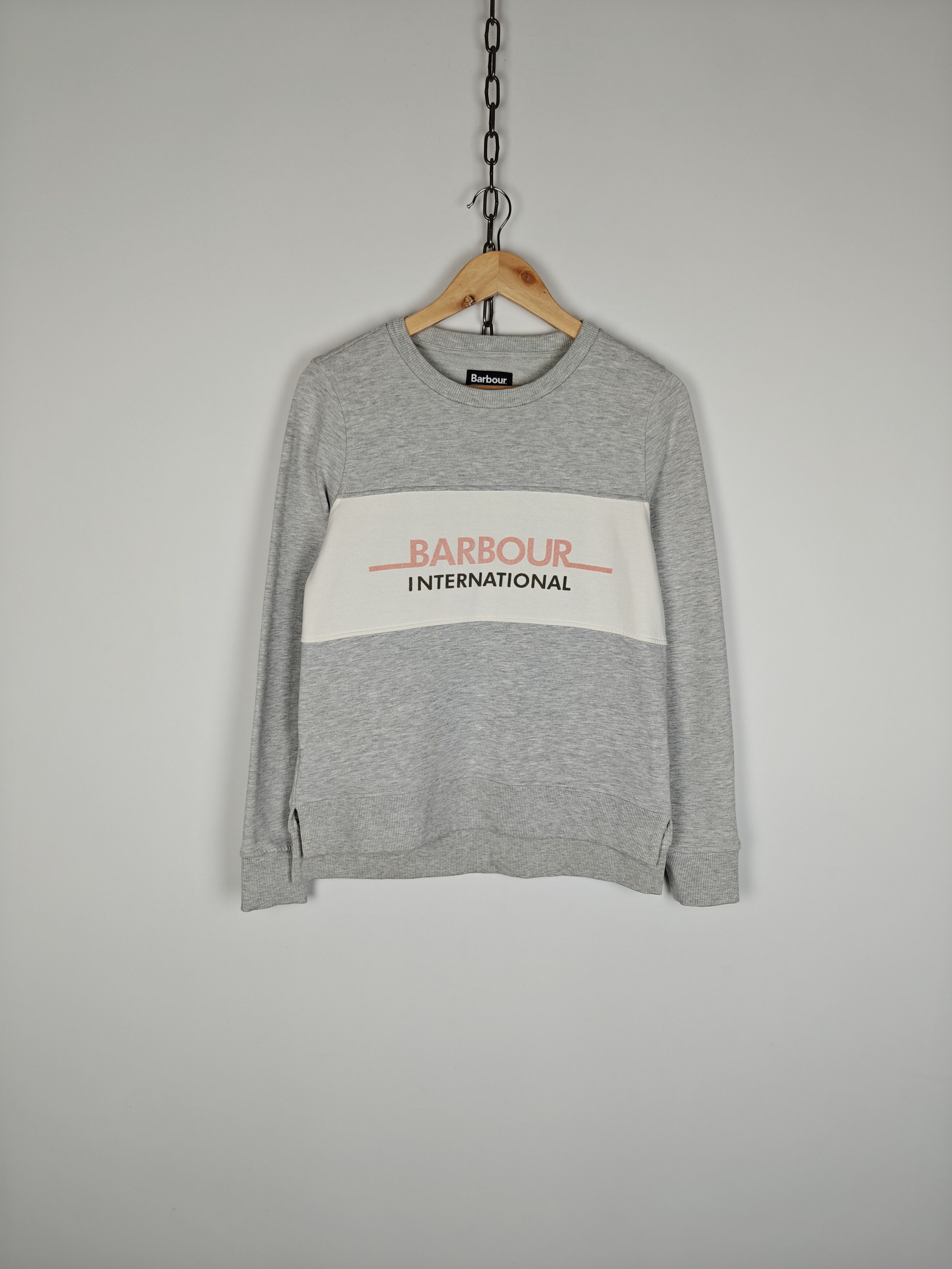 Barbour Barbour International Sweatshirt Shuttle Overlayer Pullover Size M / US 6-8 / IT 42-44 - 1 Thumbnail
