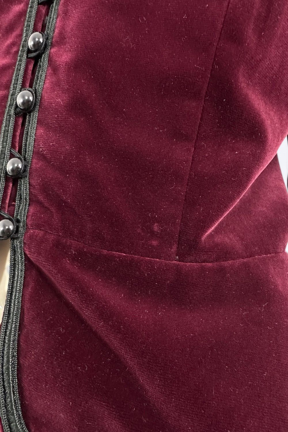 Yves Saint Laurent 1977 Velvet Vampire Jacket by Yves Saint Laurent Size S / US 4 / IT 40 - 6 Thumbnail