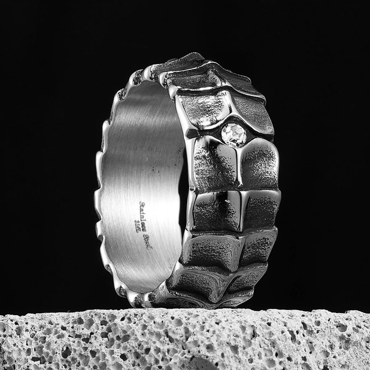 Jewelry Eivil Dragon Scales Ring Size ONE SIZE - 2 Thumbnail