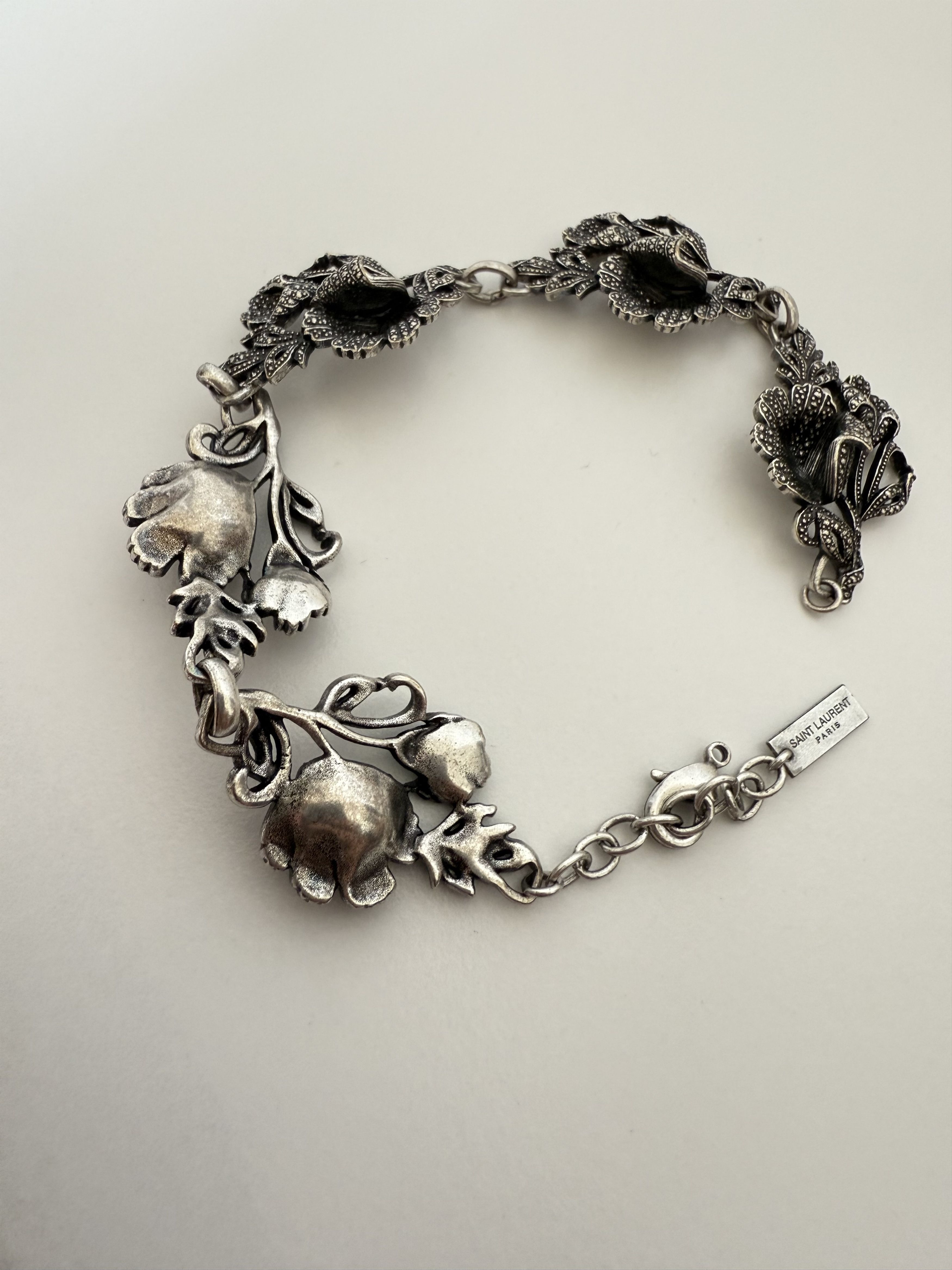 Saint Laurent Paris Saint Laurent Romantic Flower Bracelet Size ONE SIZE - 3 Thumbnail