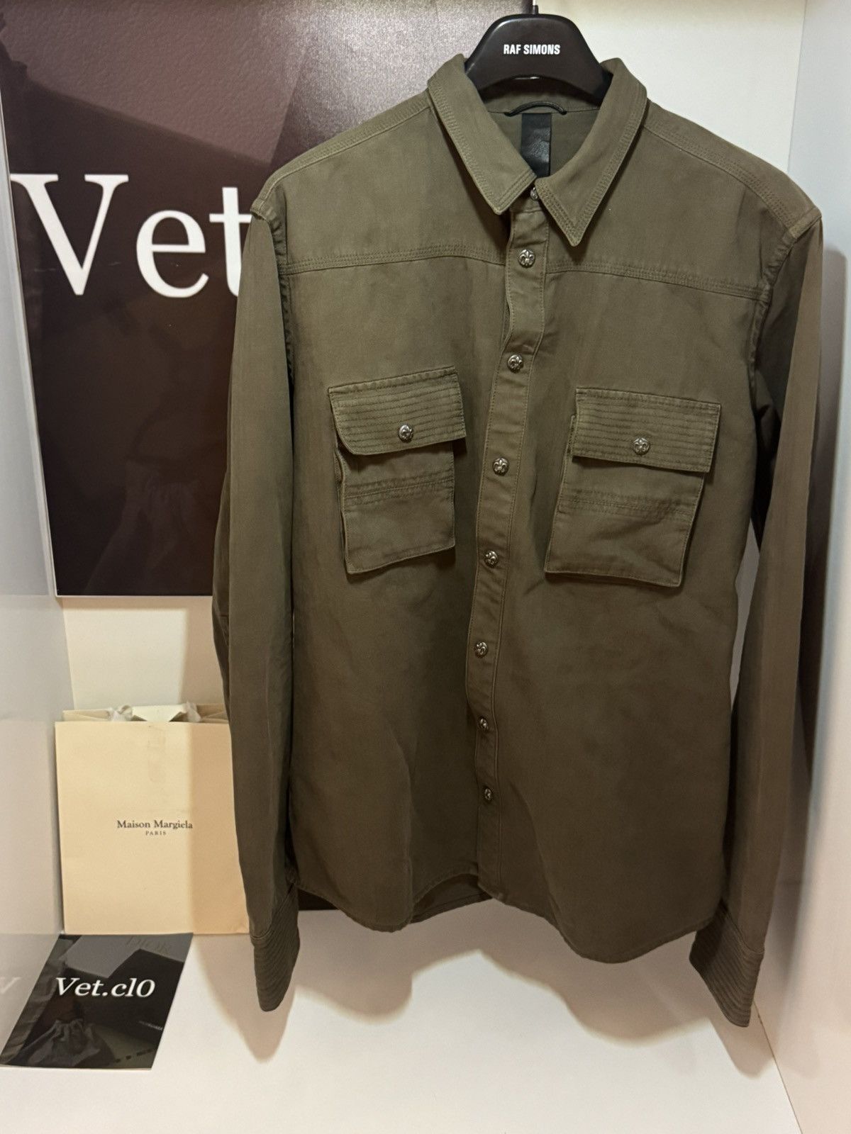 Chrome Hearts ⛔️Chrome hearts brown fleur patch shirt Size US L / EU 52-54 / 3 - 2 Thumbnail