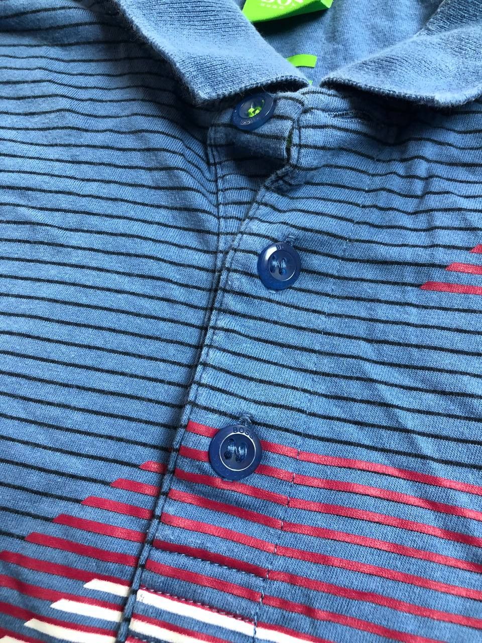 Hugo Boss × Vintage Hugo Boss T-shirt Polo Size US L / EU 52-54 / 3 - 12 Thumbnail