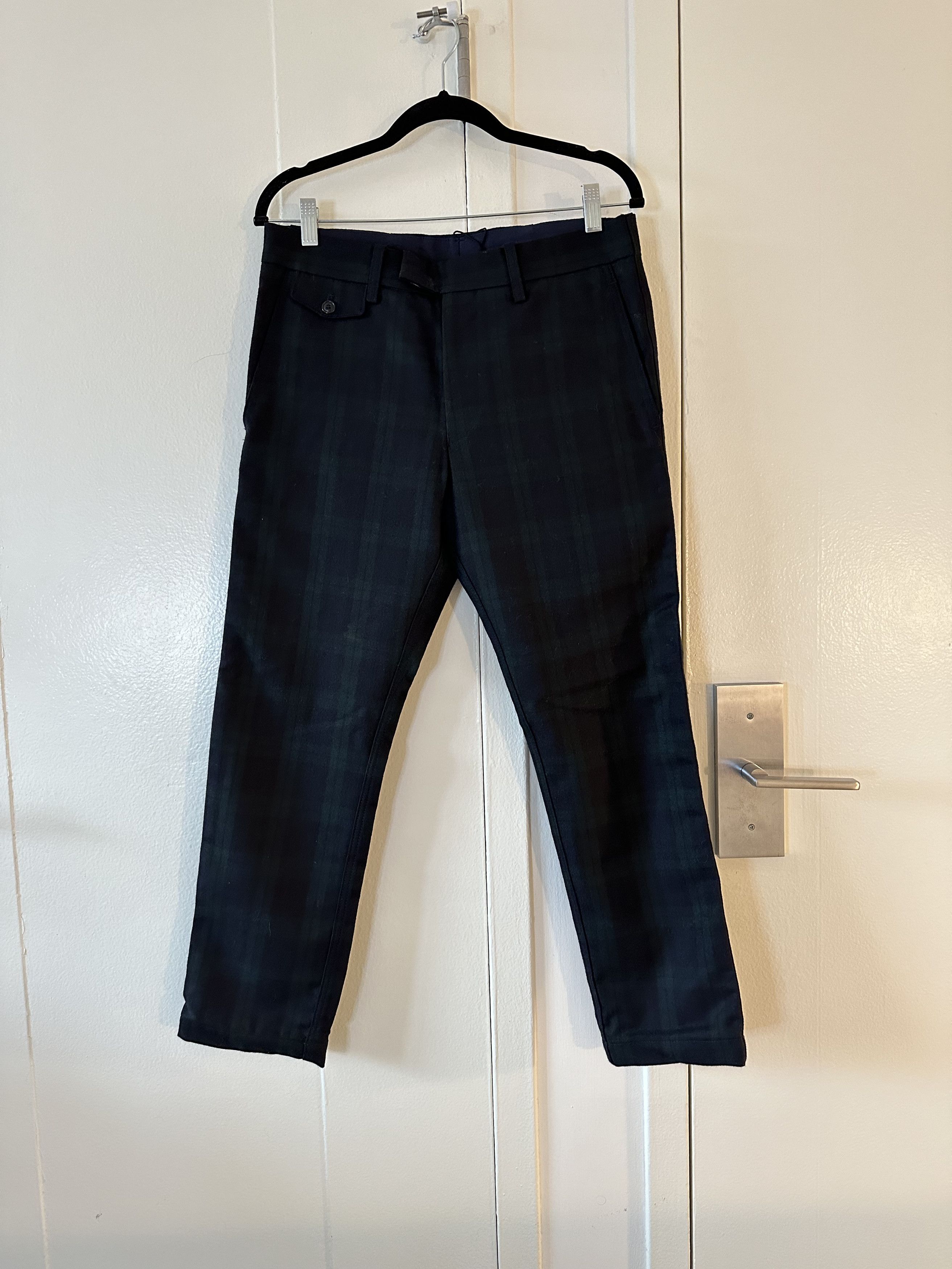 USED COMME DES GARCONS 2008 BLACK CHINO PANTS GOOD M-994A | eBay