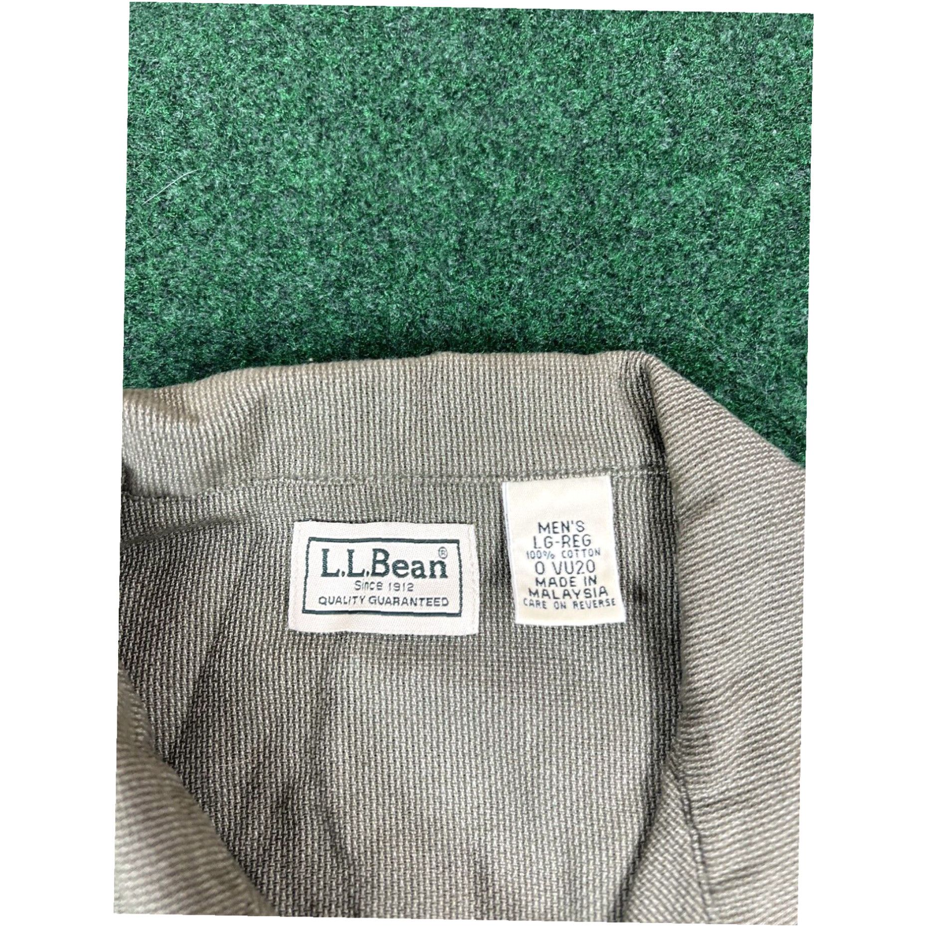 Vintage LL Bean Hiking Outdoor Shirt Men's Large Regular Size US L / EU 52-54 / 3 - 5 Thumbnail