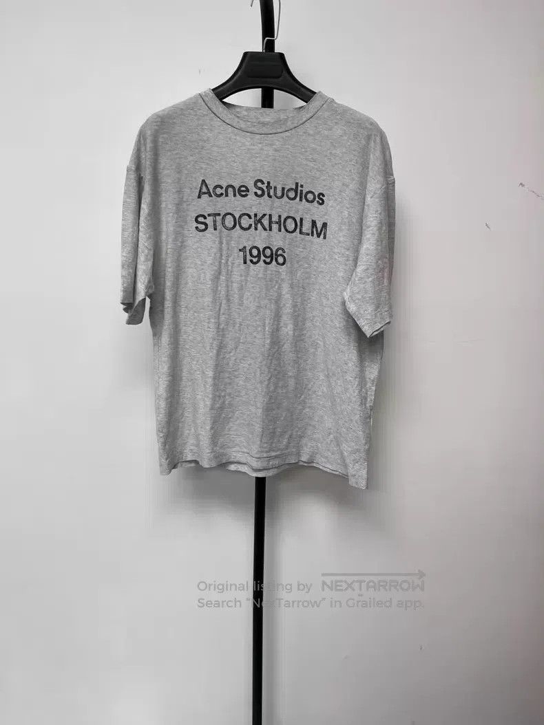 Acne Studios Acne Studios 1996 series letter print casual round neck sh Size XS / US 0-2 / IT 36-38 - 1 Thumbnail