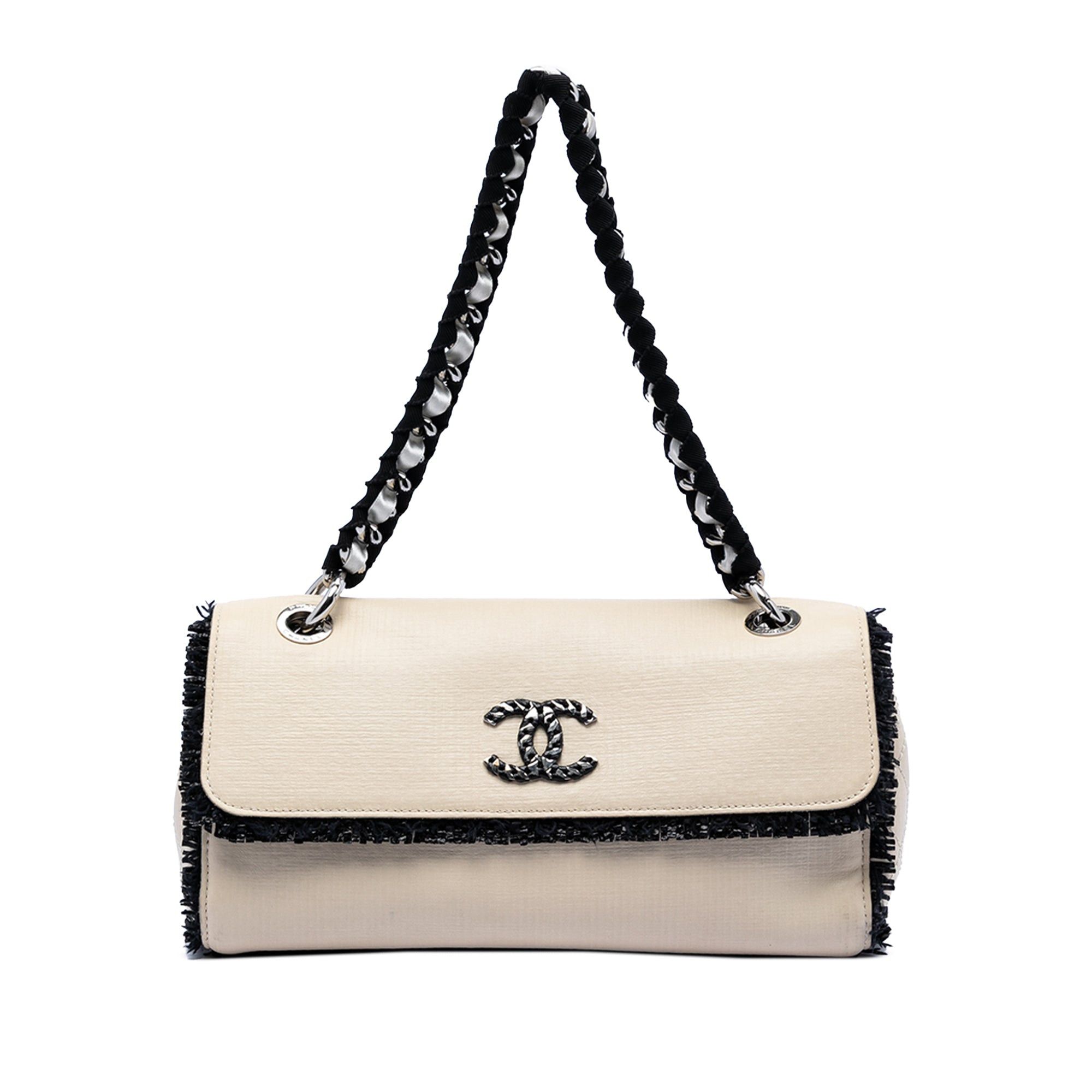 Lambskin Tweedy Flap