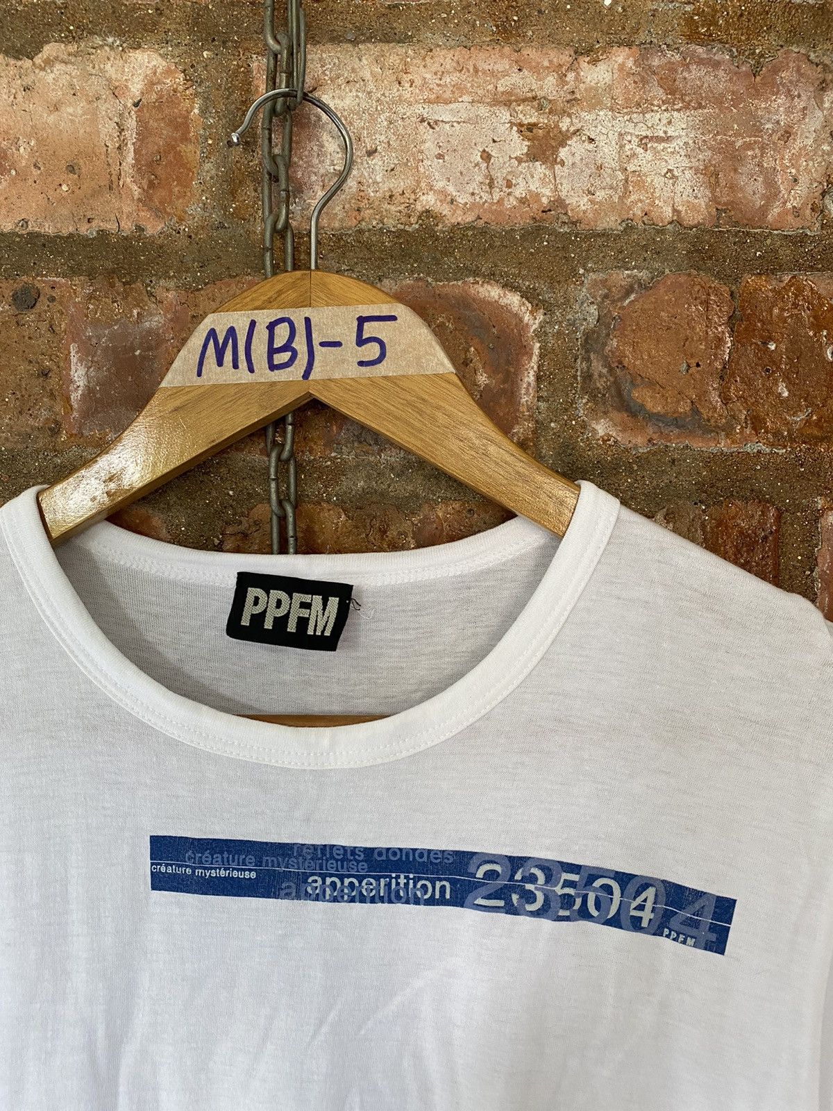 Japanese Brand × PPFM × Shellac 1990s PPFM POEM tee Size US S / EU 44-46 / 1 - 6 Thumbnail