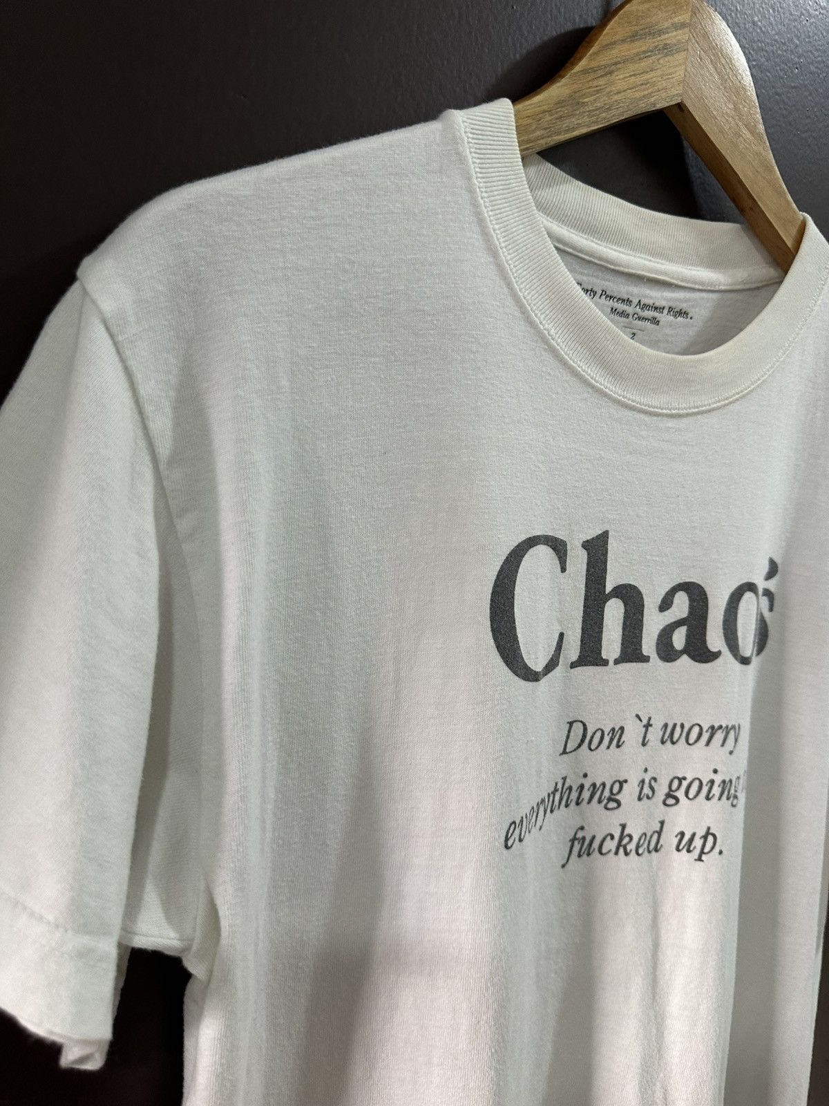 FPAR × Vintage FPAR Media Guerrilla “Chaos” T-Shirt Size US M / EU 48-50 / 2 - 13 Thumbnail