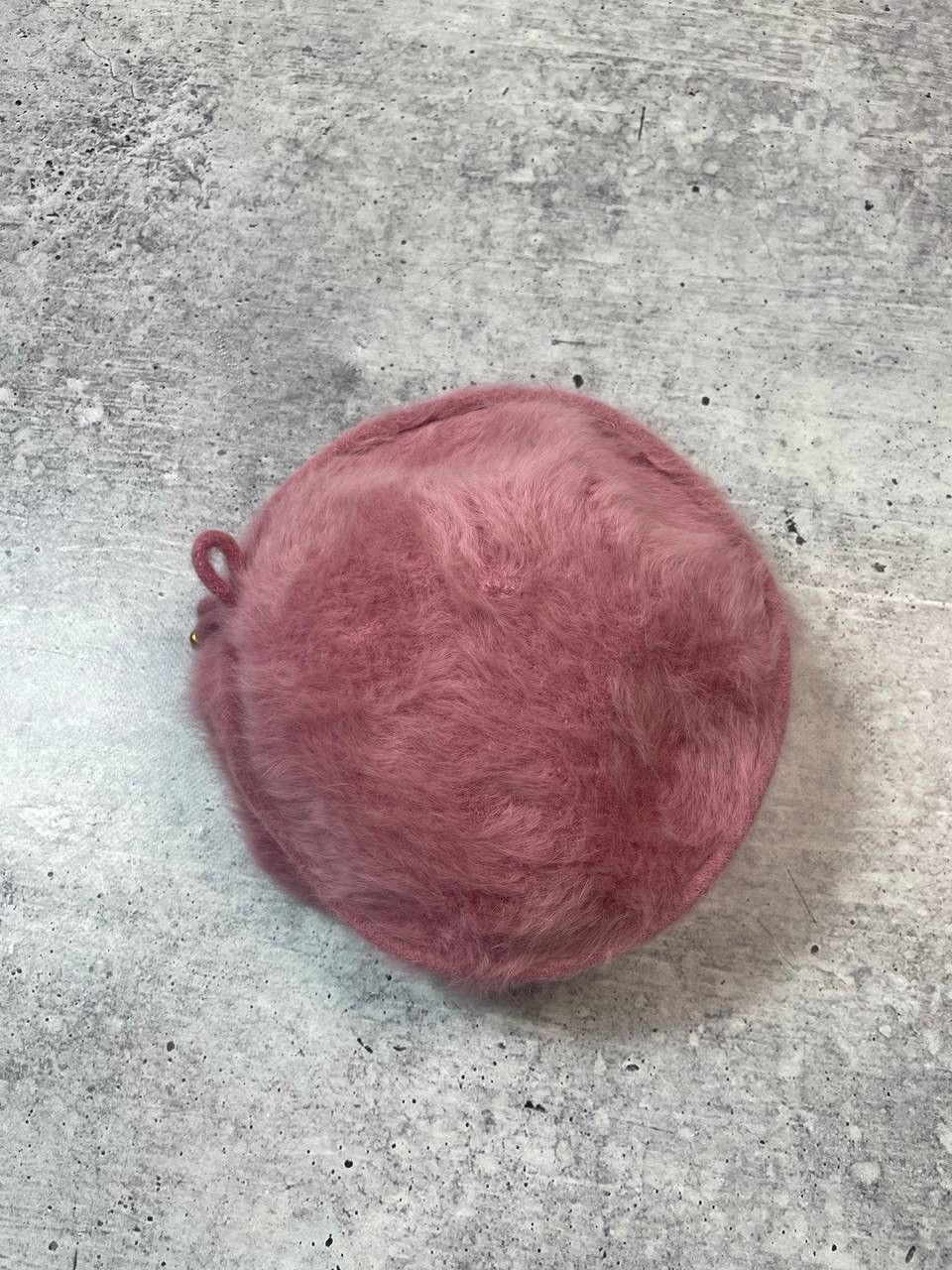 Kangol Vintage 80s Kangol Fur Angora Rose Beret Hat Y2K Size ONE SIZE - 3 Thumbnail