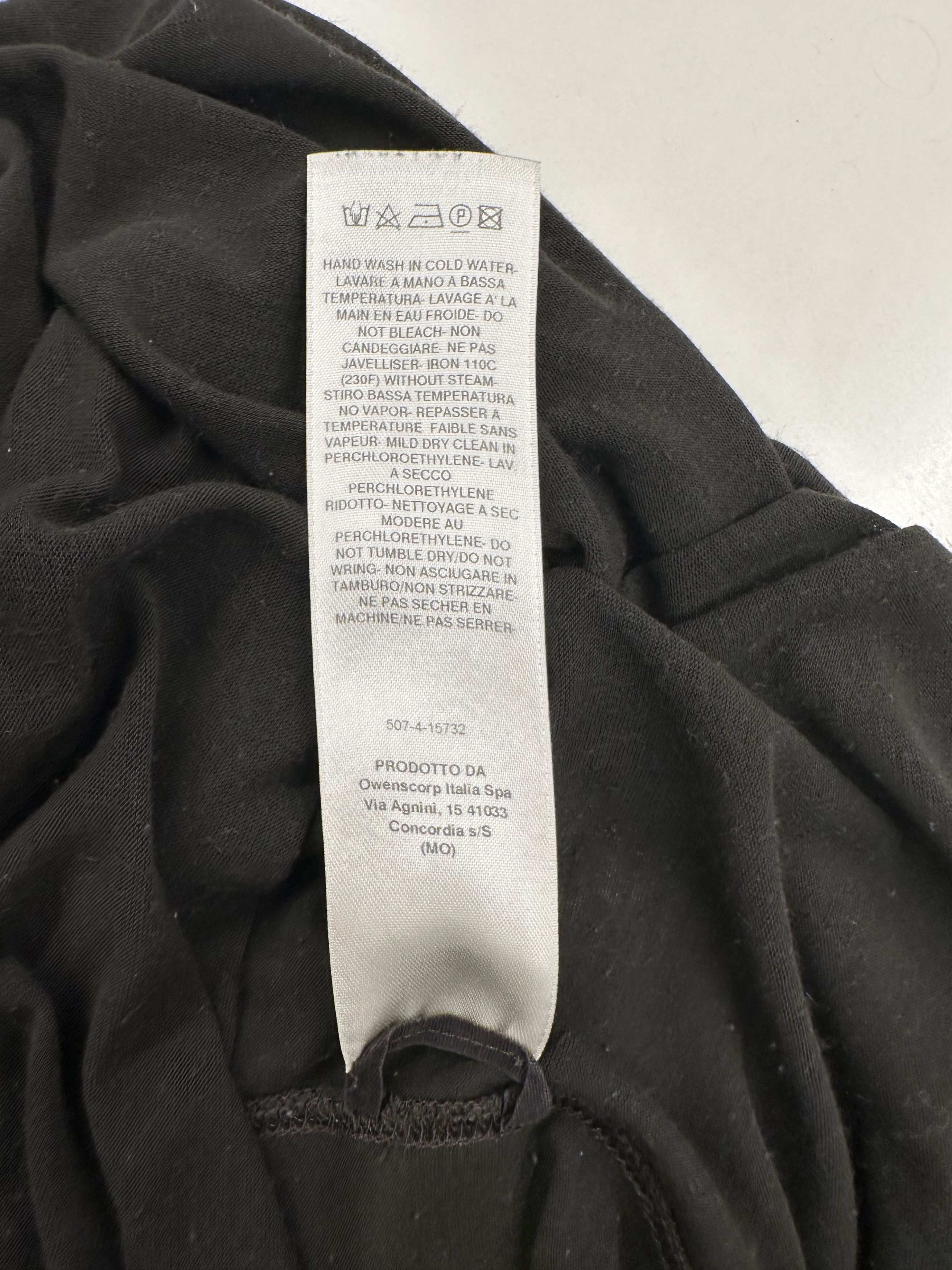 Rick Owens Super fine jersey long sleeve top Size US XS / EU 42 / 0 - 9 Thumbnail
