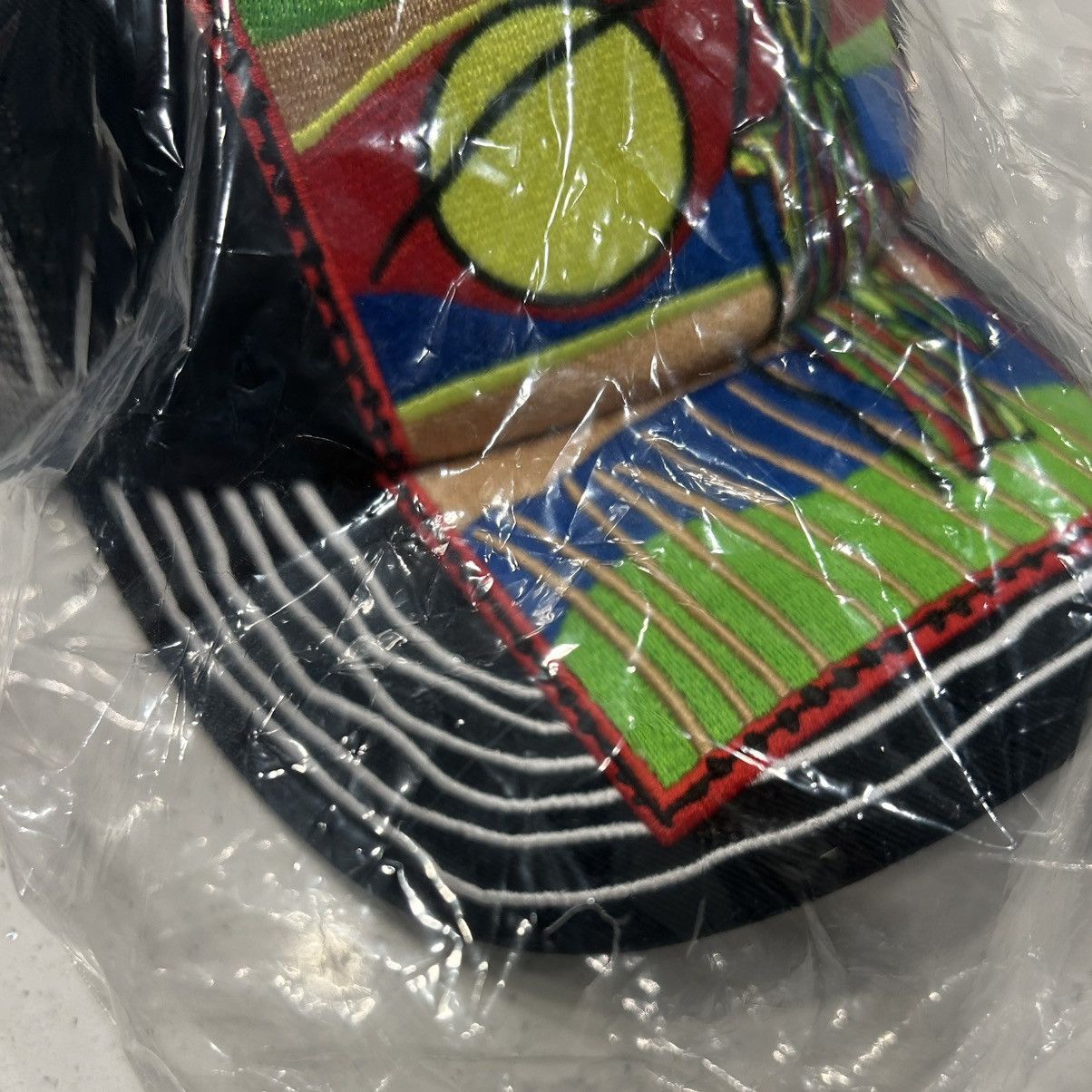 Supreme Supreme SS25 Reaper Mesh Back 6-Panel Black NWT Size ONE SIZE - 4 Thumbnail