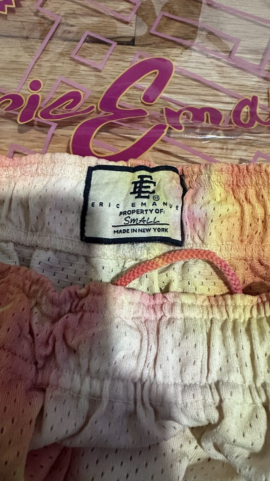 Eric Emanuel Eric Emanuel EE Pink Tie Dye Shorts Size US 28 / EU 44 - 3 Thumbnail