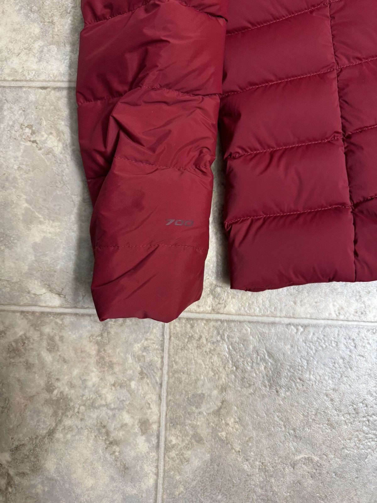 The North Face The North Face 700 Fill Hooded Puffer Jacket Maroon Womens M Size M / US 6-8 / IT 42-44 - 4 Thumbnail