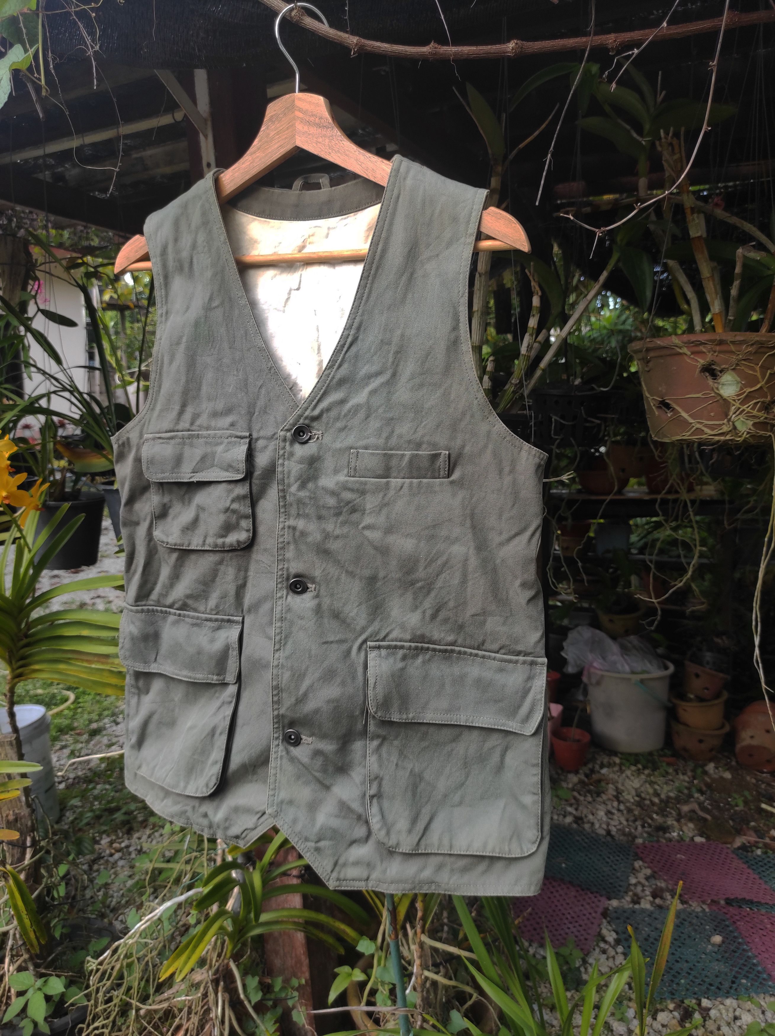 Japanese Brand Vintage Japanese Brand Vest Size US XXS / EU 40 - 2 Thumbnail