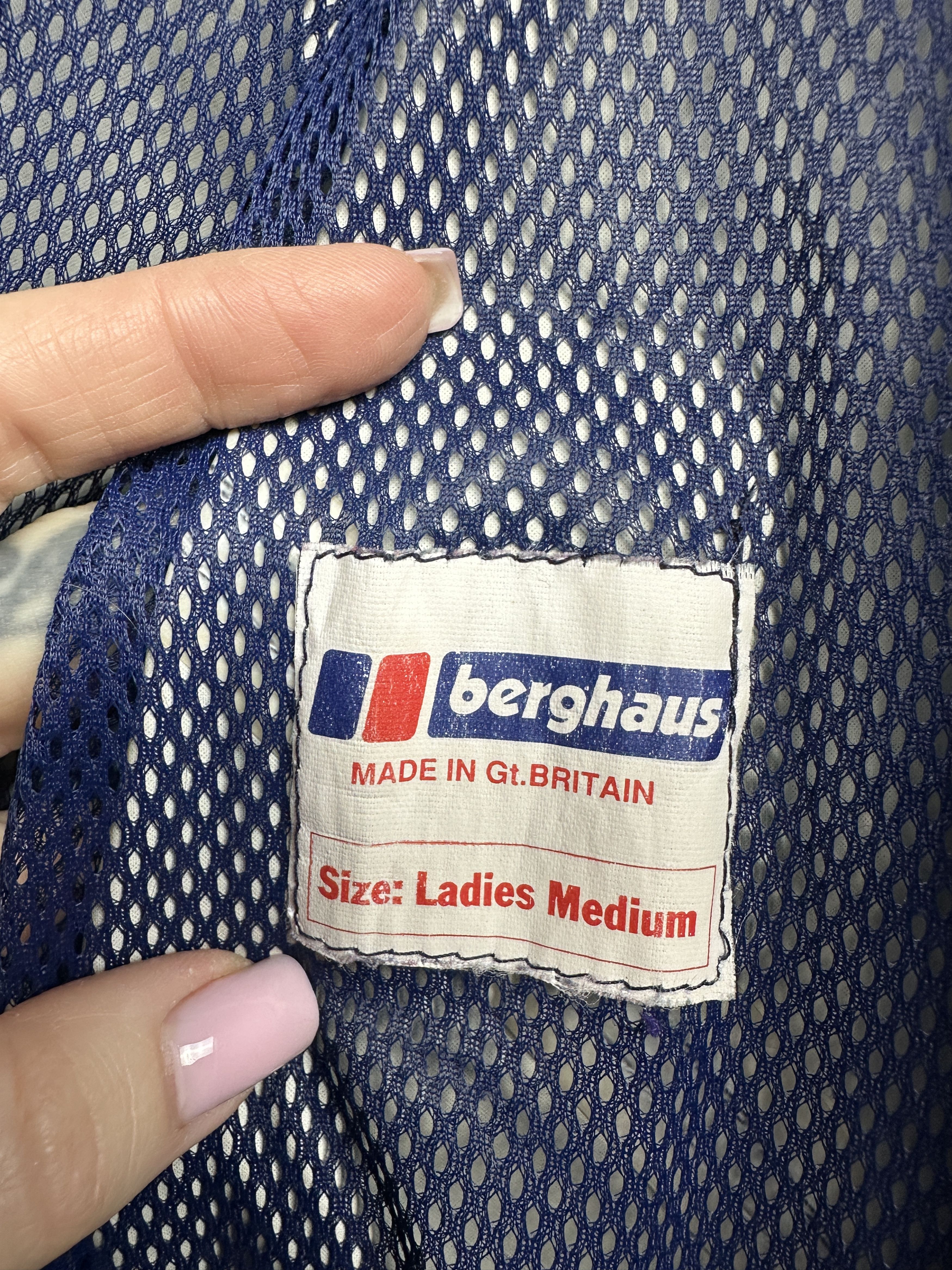 Berghaus Berghaus 90s Vintage Gemini Cornice Womens Gore-Tex Jacket Size M / US 6-8 / IT 42-44 - 10 Thumbnail