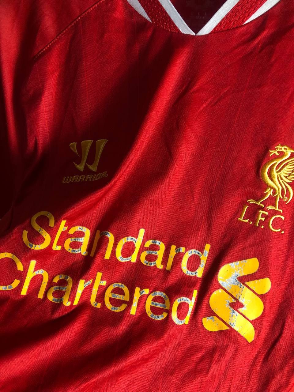 Vintage VERY RARE LIVERPOOL ENGLAND RETRO SOCCER JERSEY BLOKE Y2K Size US L / EU 52-54 / 3 - 4 Thumbnail