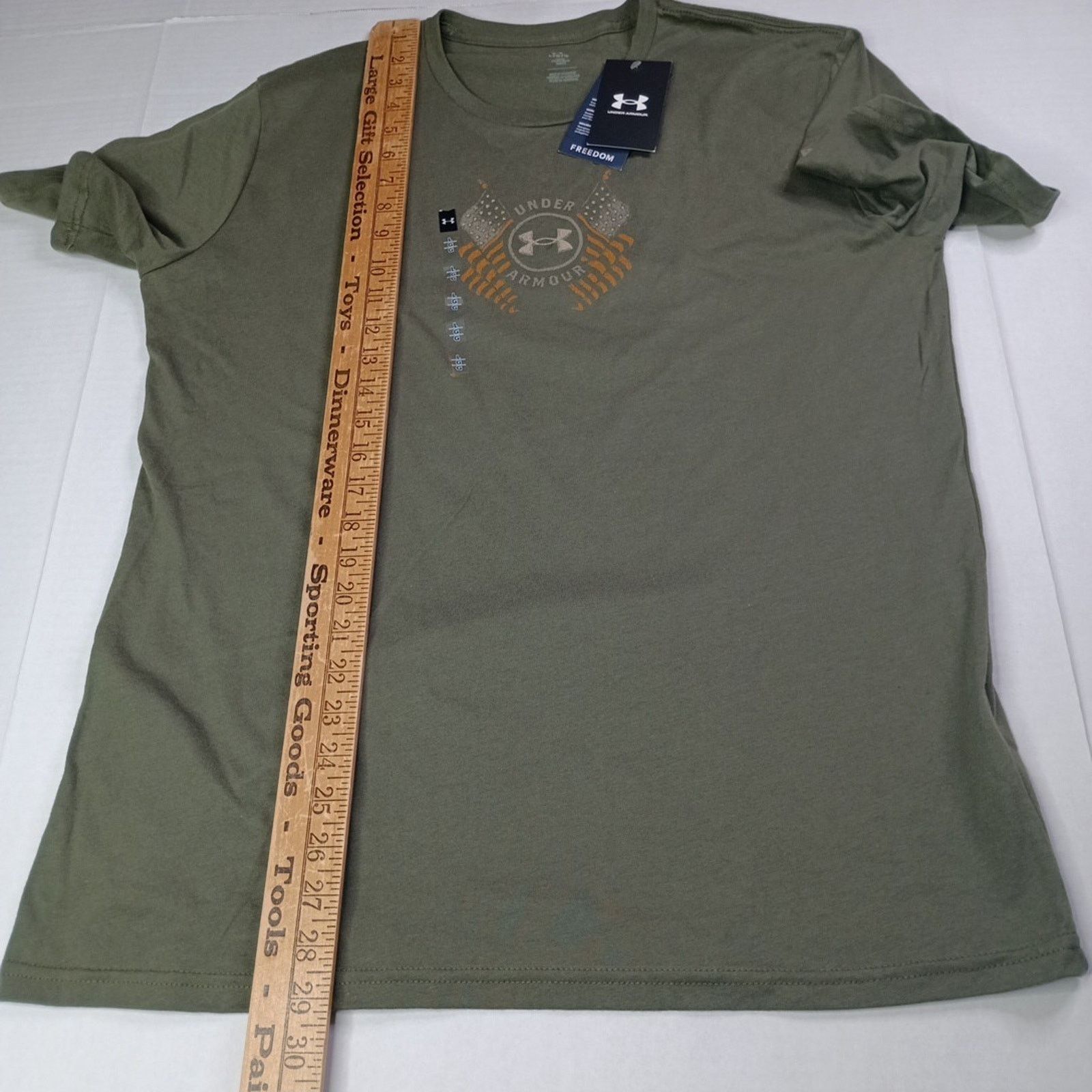 Under Armour Under Armour Military Graphic Tee Men's L Freedom T-Shirt Size US L / EU 52-54 / 3 - 6 Thumbnail