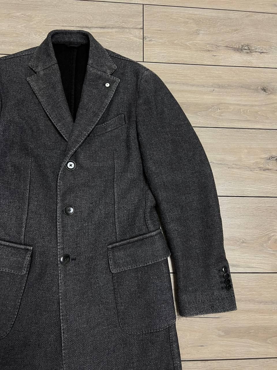 L.B.M. 1911 LBM 1911 Lubiam Avant Garde Style Wool Coat Size 48R Size US M / EU 48-50 / 2 - 10 Thumbnail