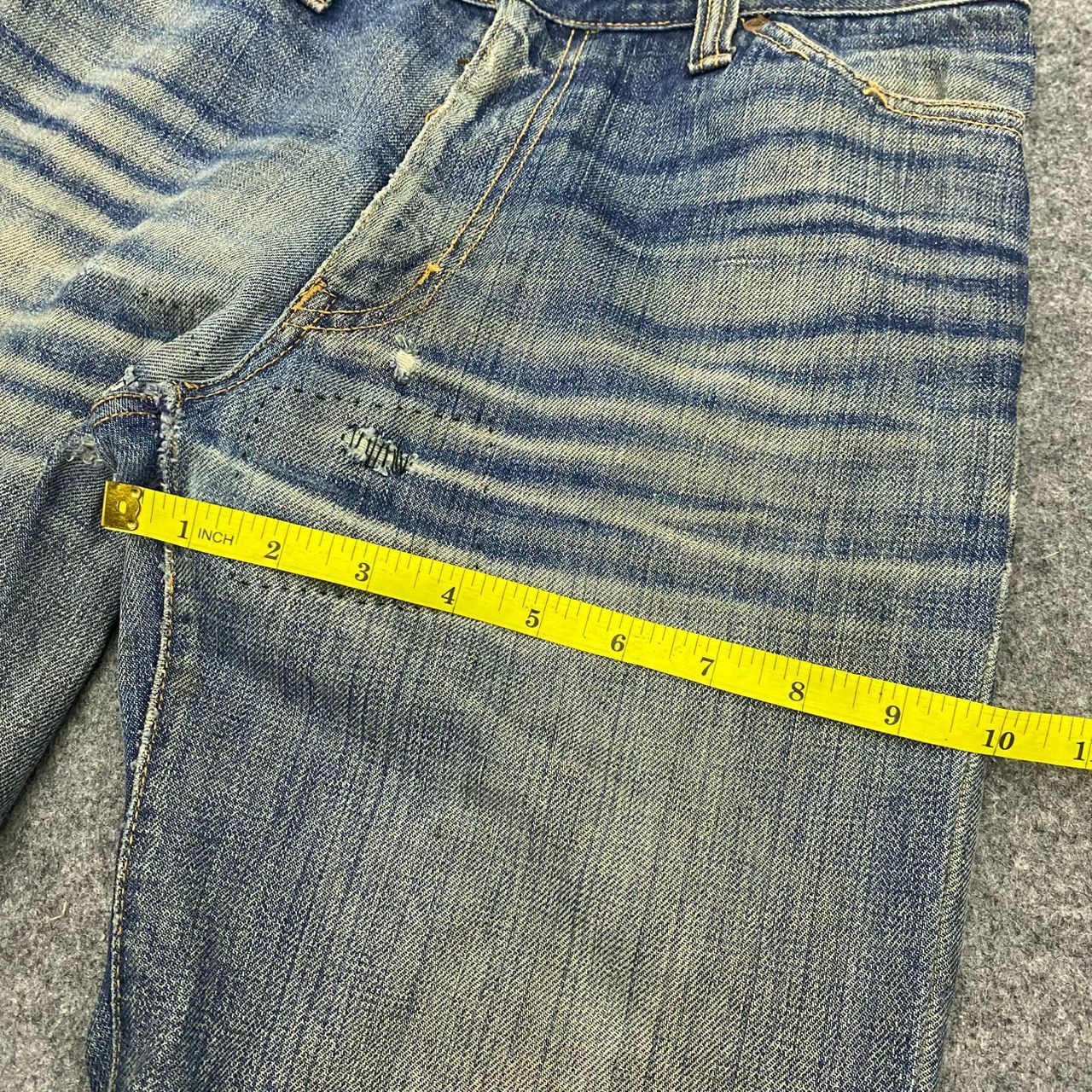 Japanese Brand 💥Best Offer💥Vintage Mc Campbell Bootcut Distressed Denim Size US 30 / EU 46 - 4 Thumbnail