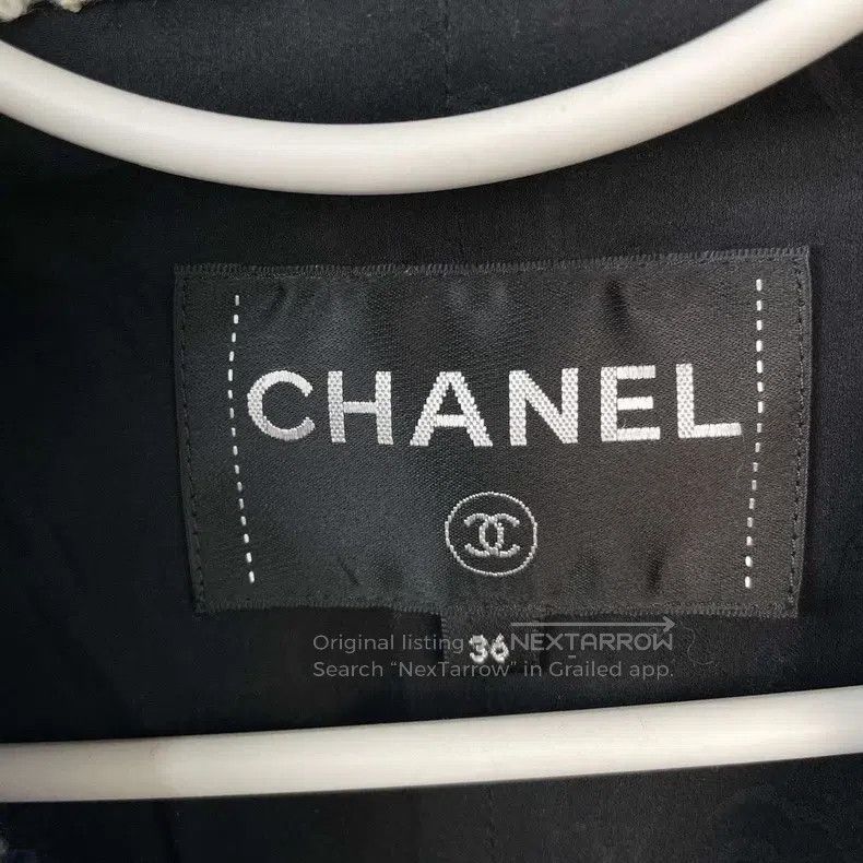 Chanel Chanel Cotton and linen coat Size XS / US 0-2 / IT 36-38 - 3 Thumbnail