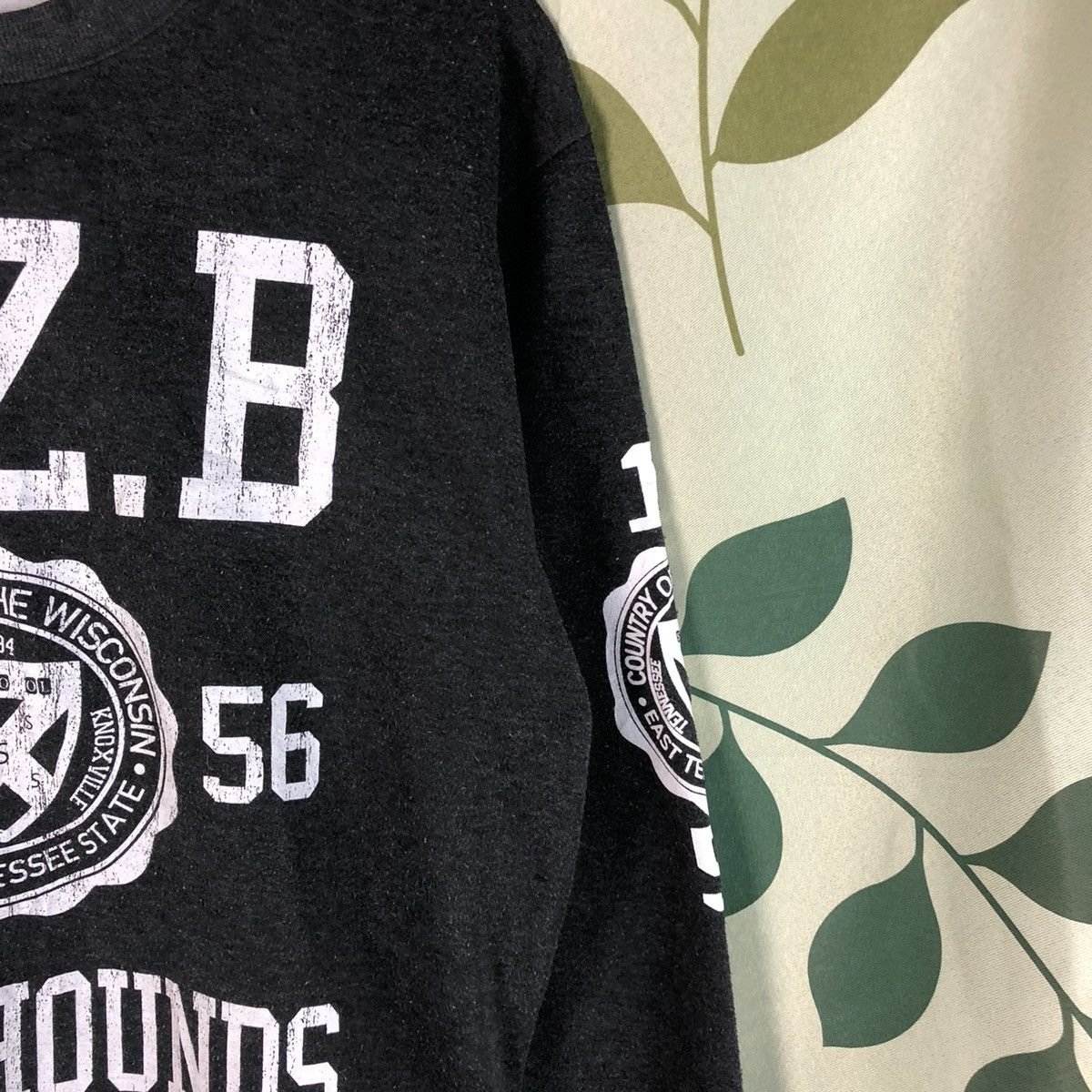 Japanese Brand R.Z.B Grey Hounds Grey Sweatshirt #7469 Size US M / EU 48-50 / 2 - 11 Thumbnail