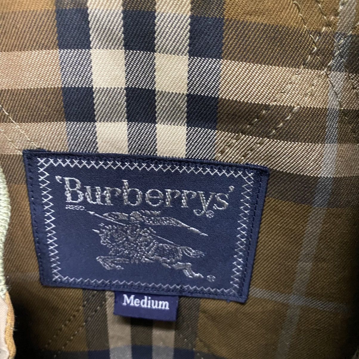 Burberry × Japanese Brand × Vintage Burberrys raglan zipper jacket Size US M / EU 48-50 / 2 - 18 Thumbnail